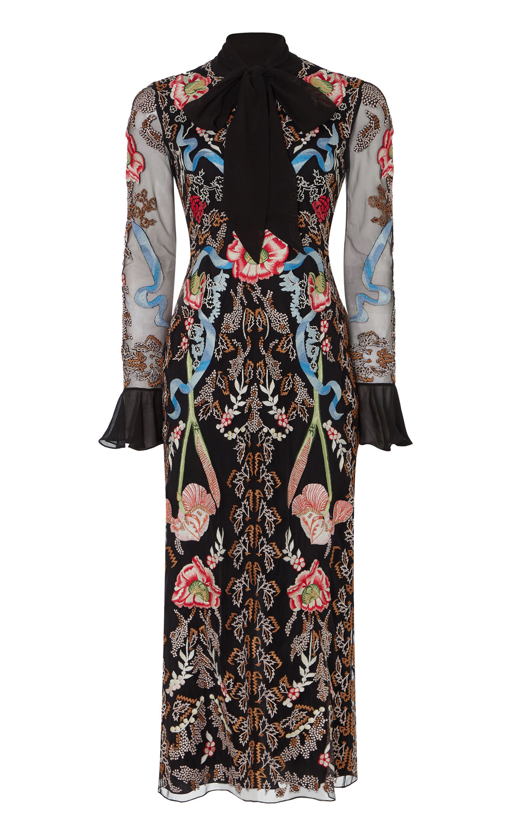 Bilbao Tie Dress - Black