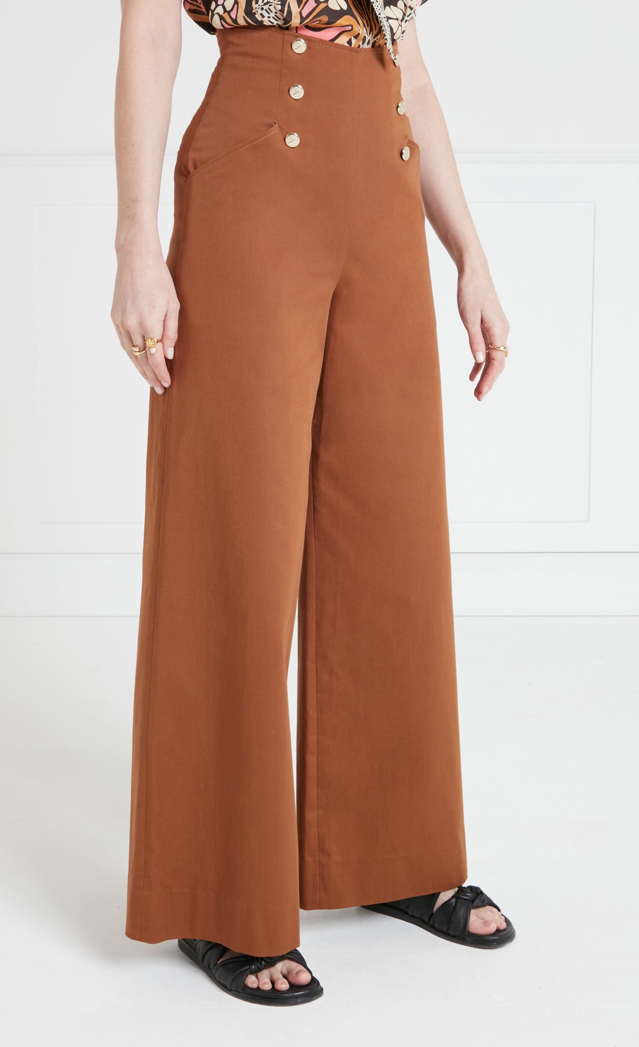 Castell Trousers - Brown