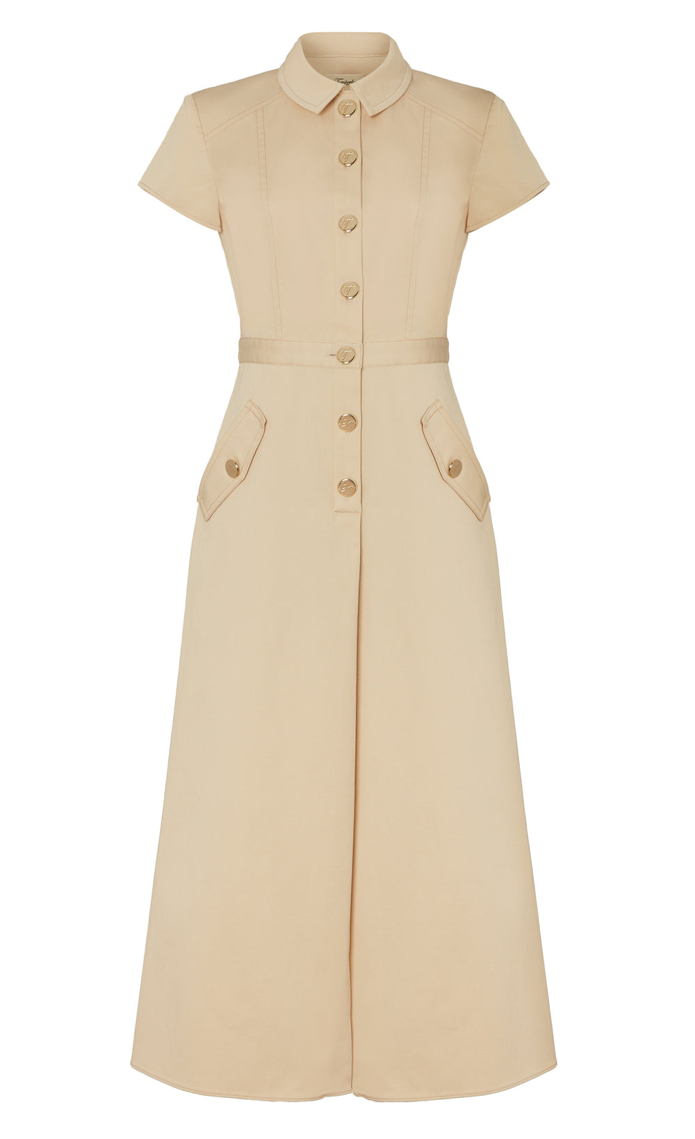 Castell Dress - Sandy Cream