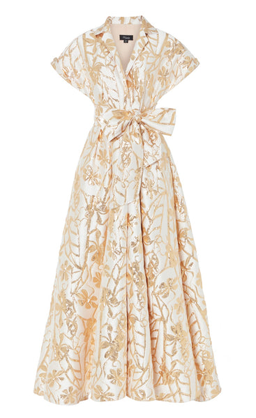 Temperley London - Frankel Dress - Liquid Gold