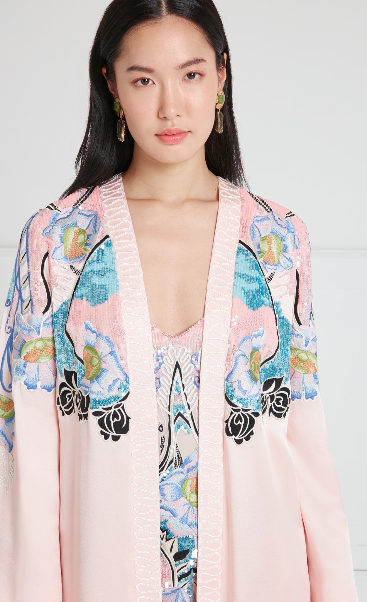 Gracia Coat - Rosewater