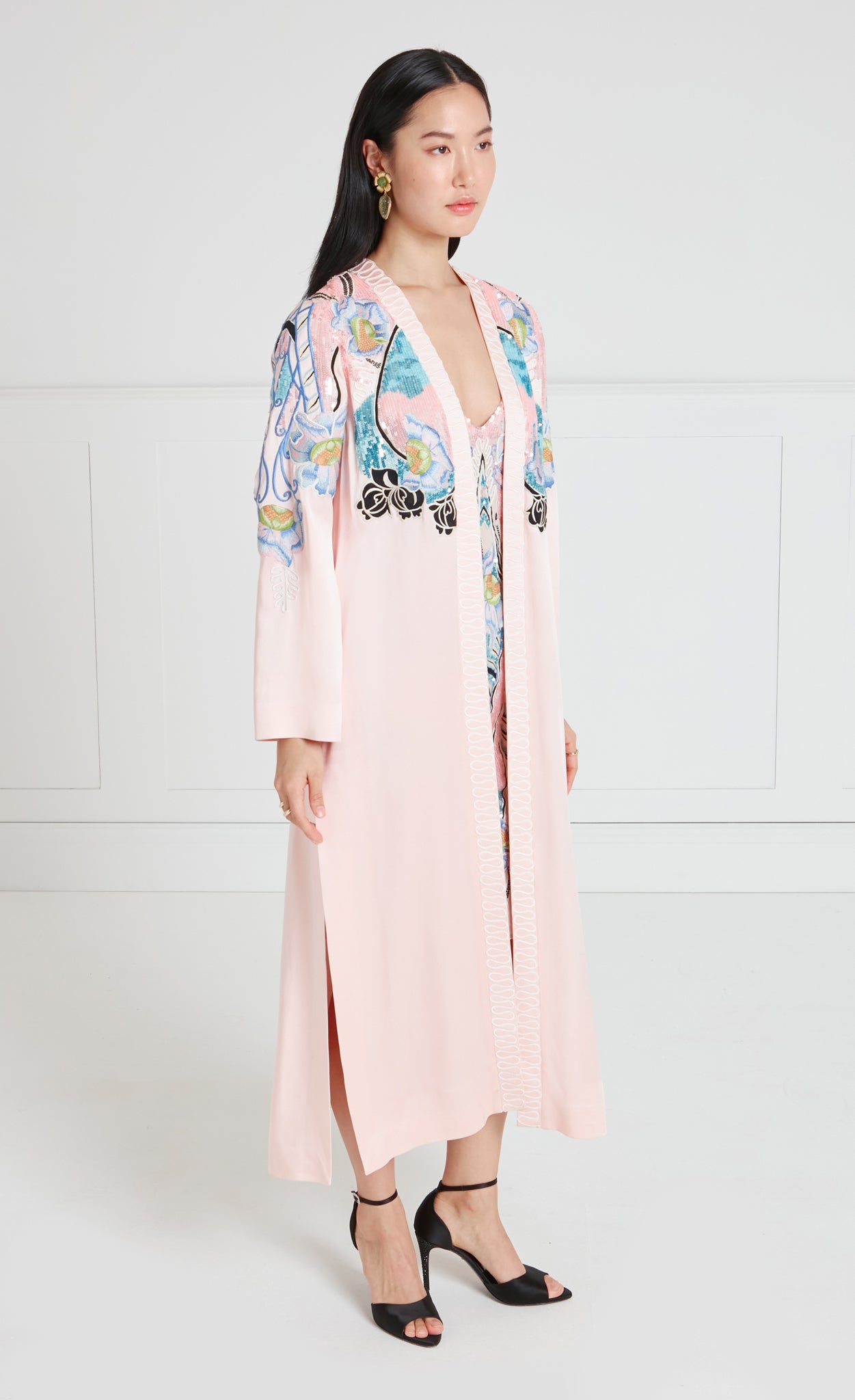 Gracia Coat - Rosewater