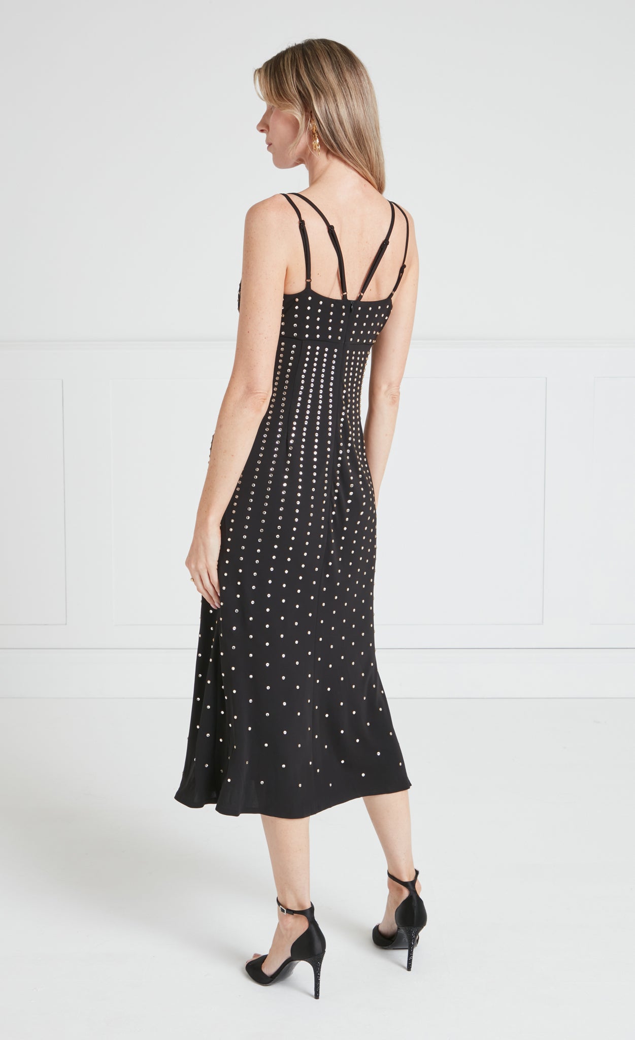 Loretta Slip Dress - Black