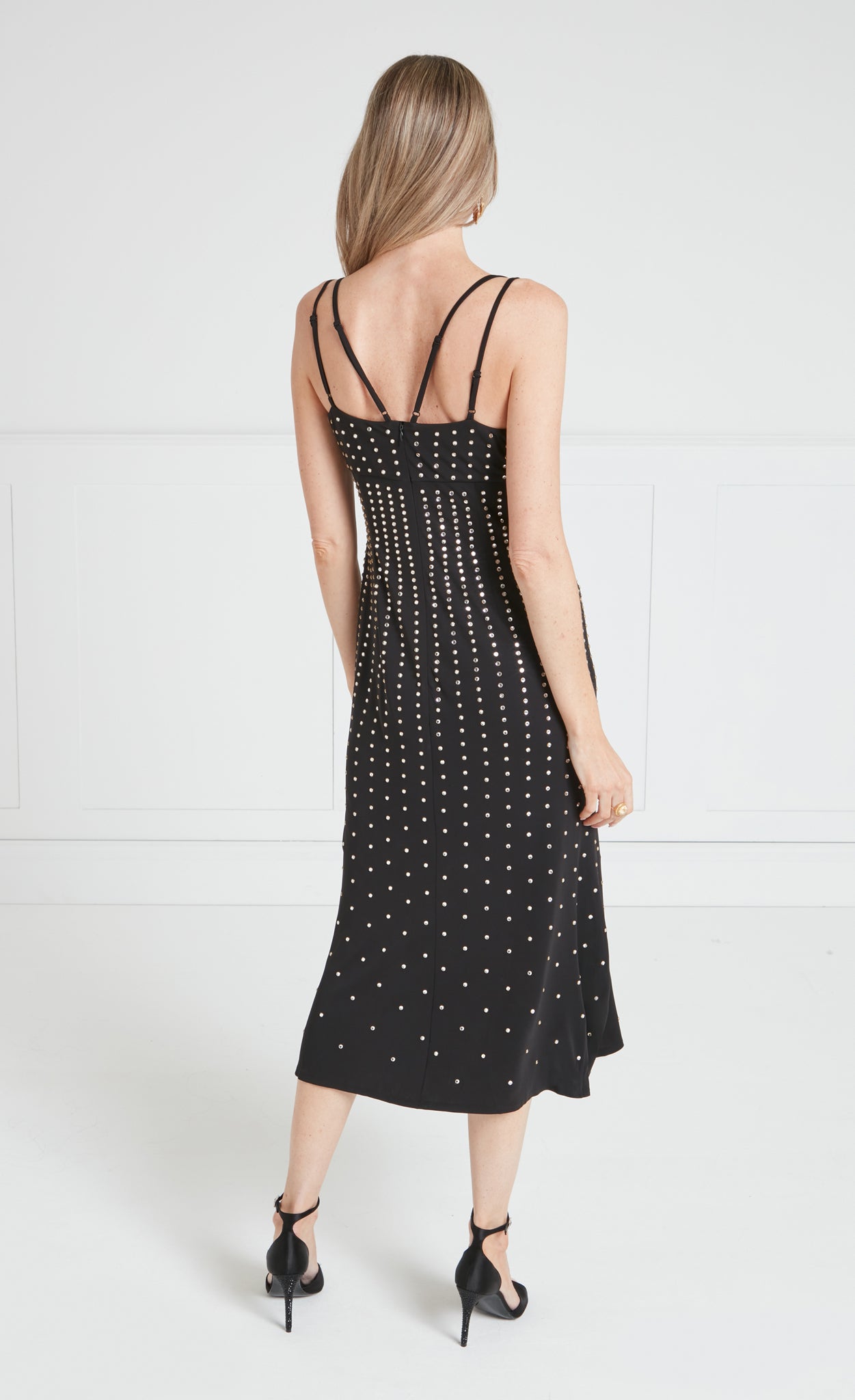 Loretta Slip Dress - Black