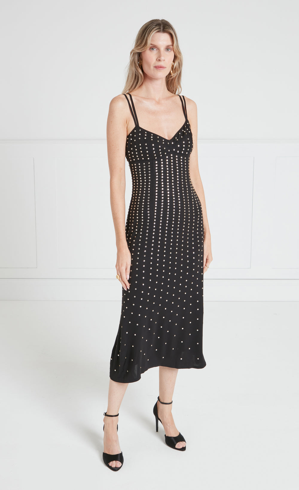 Loretta Slip Dress - Black