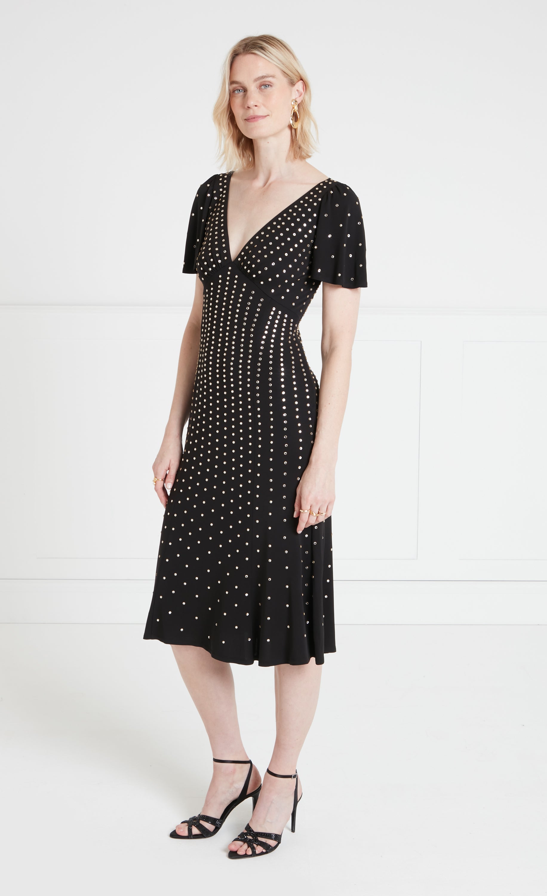 Loretta Cocktail Dress - Black