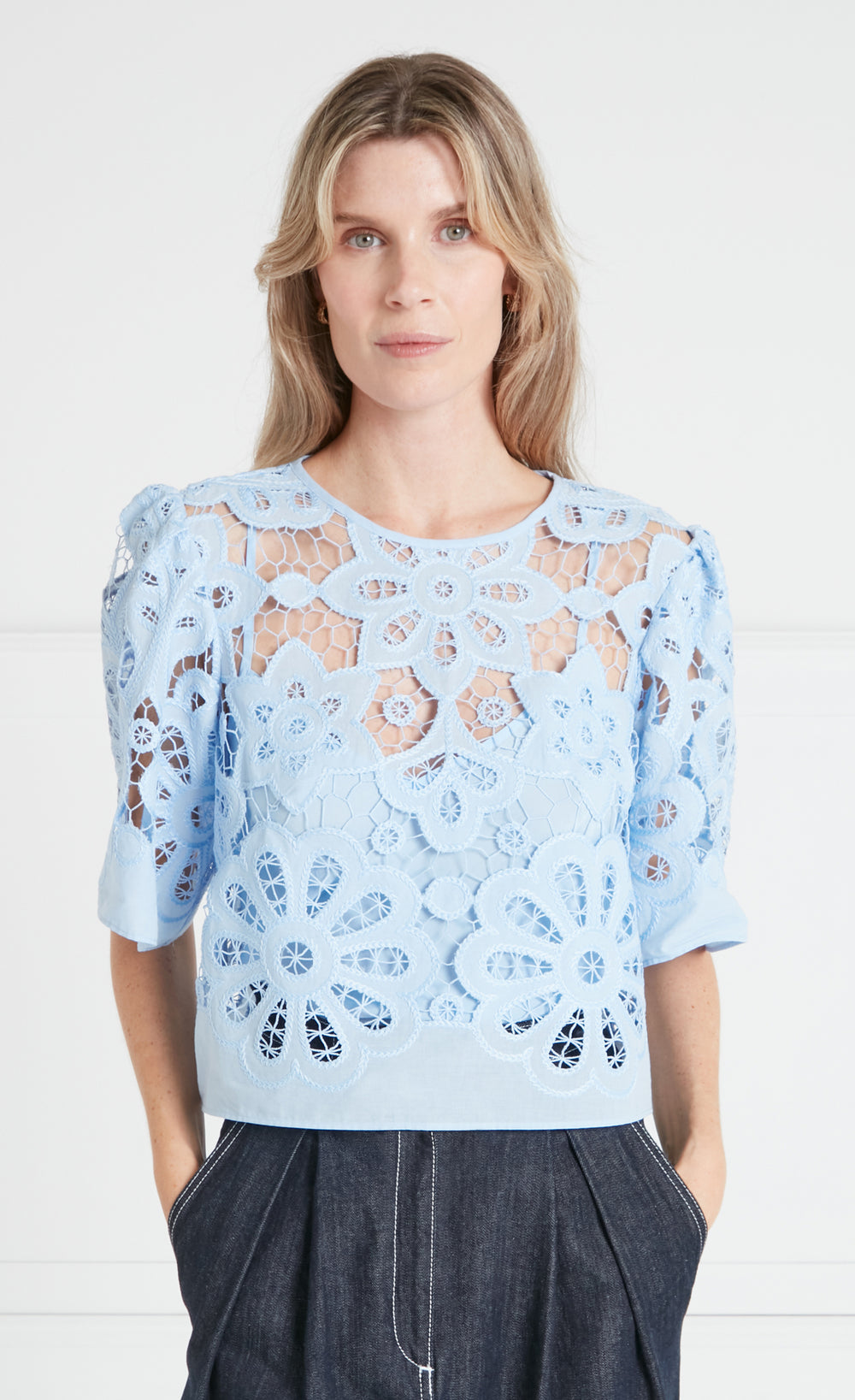 Guinevere Top - Blue