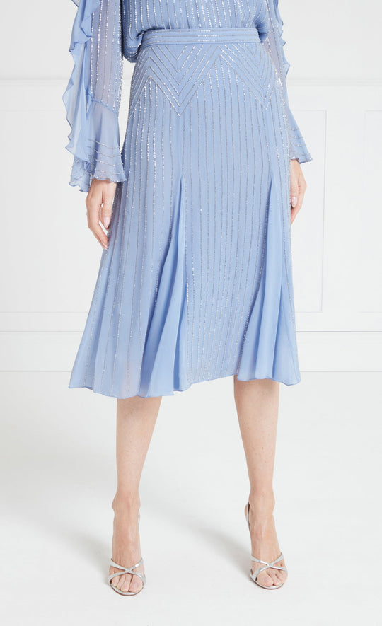 NEPTUNE SILK SKIRT
