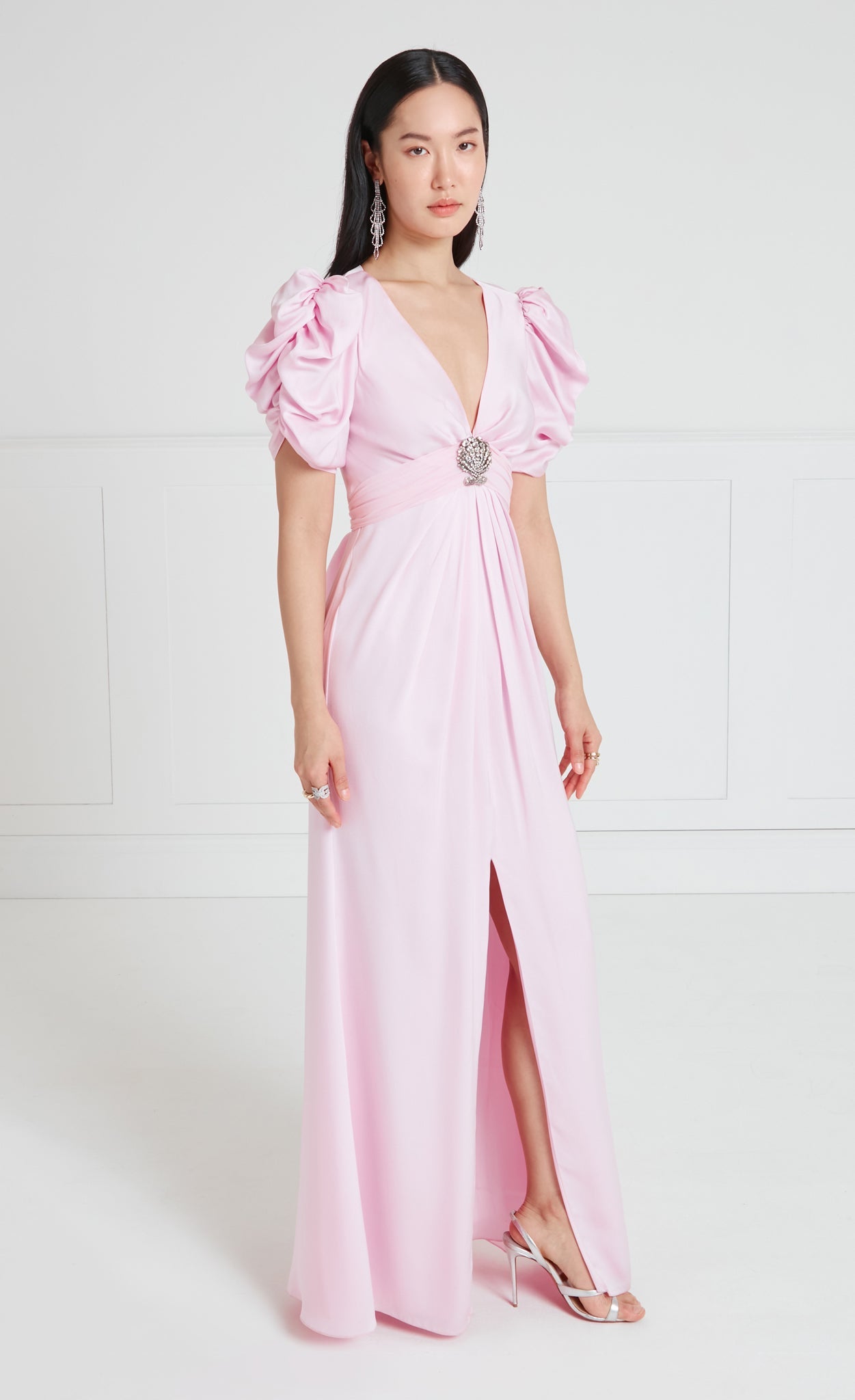 temperley london pink dress NWT $3035.00 Temperley London Magenta Pink Sequin Ray Runway Dress