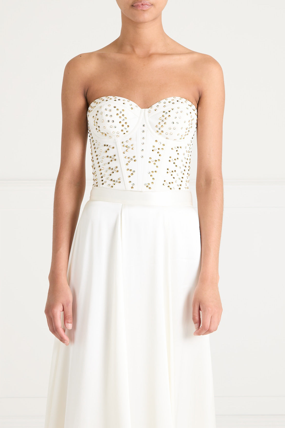Oberon Corset Top - Ivory