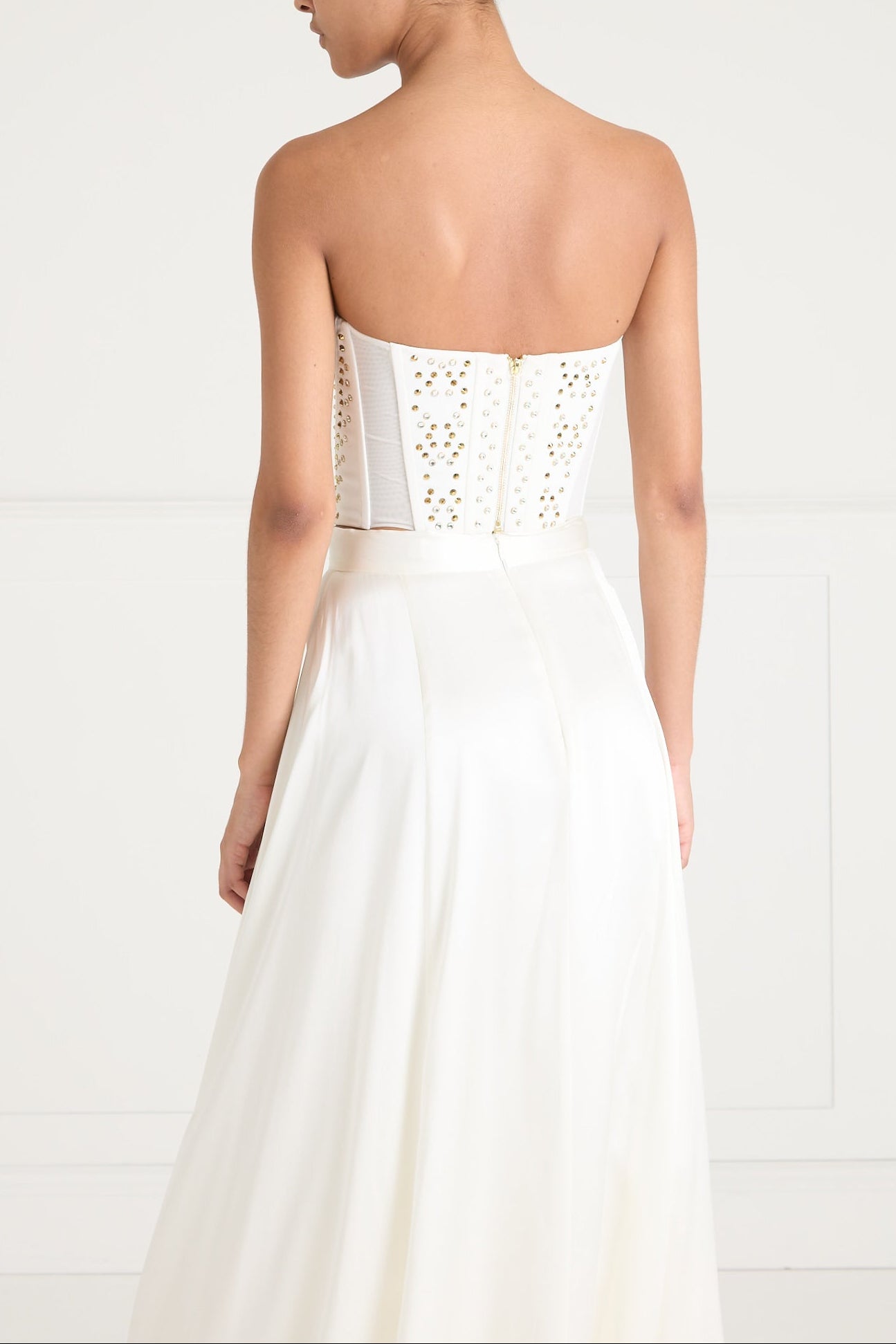 Oberon Corset Top - Ivory