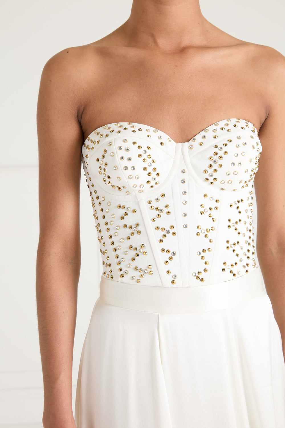 Oberon Corset Top - Ivory