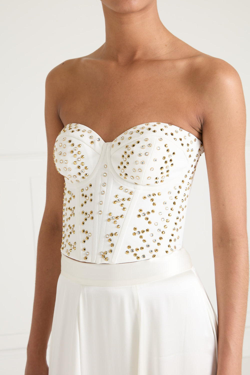 Oberon Corset Top - Ivory