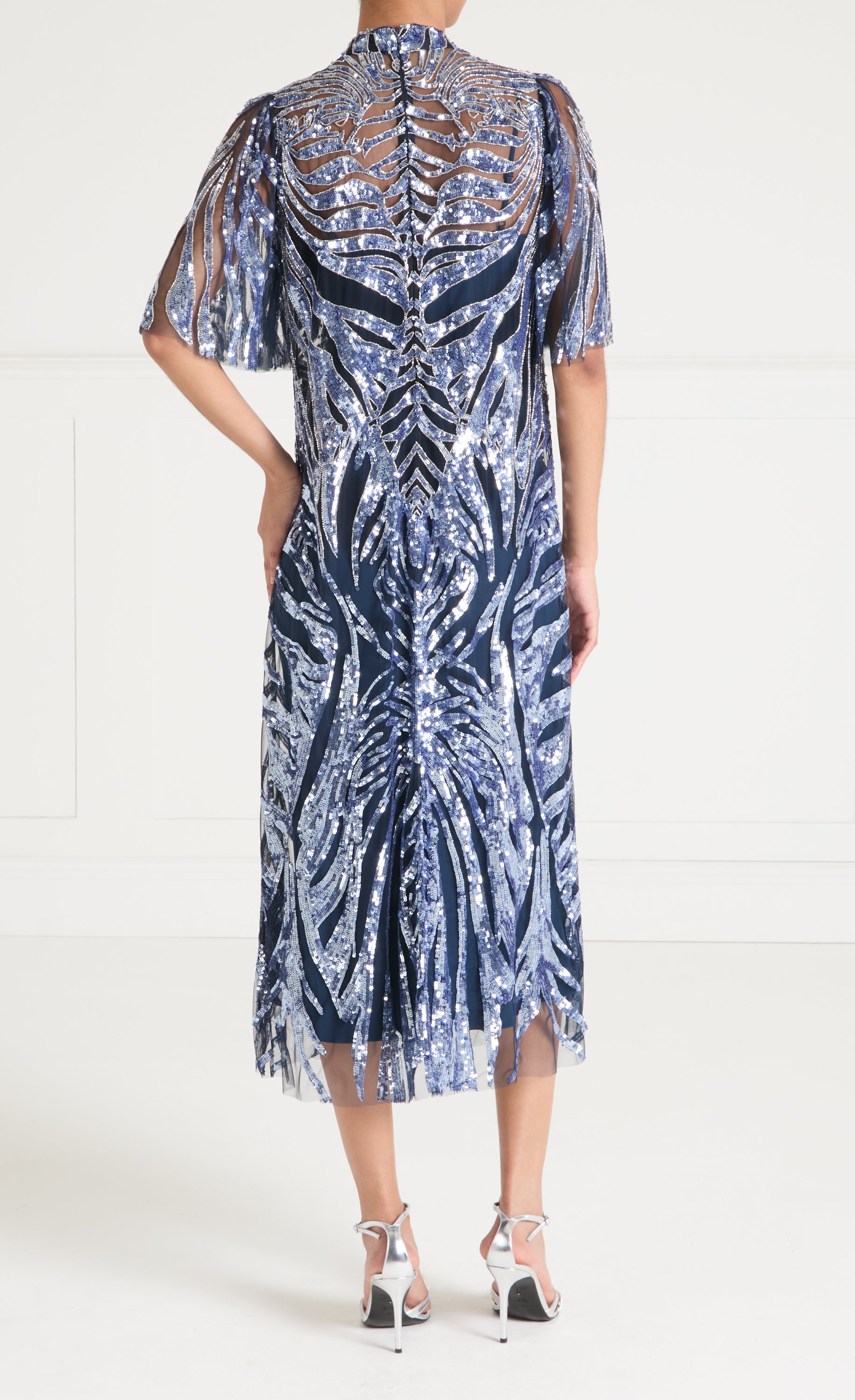 Ambrose Cocktail Dress - Midnight Orchid