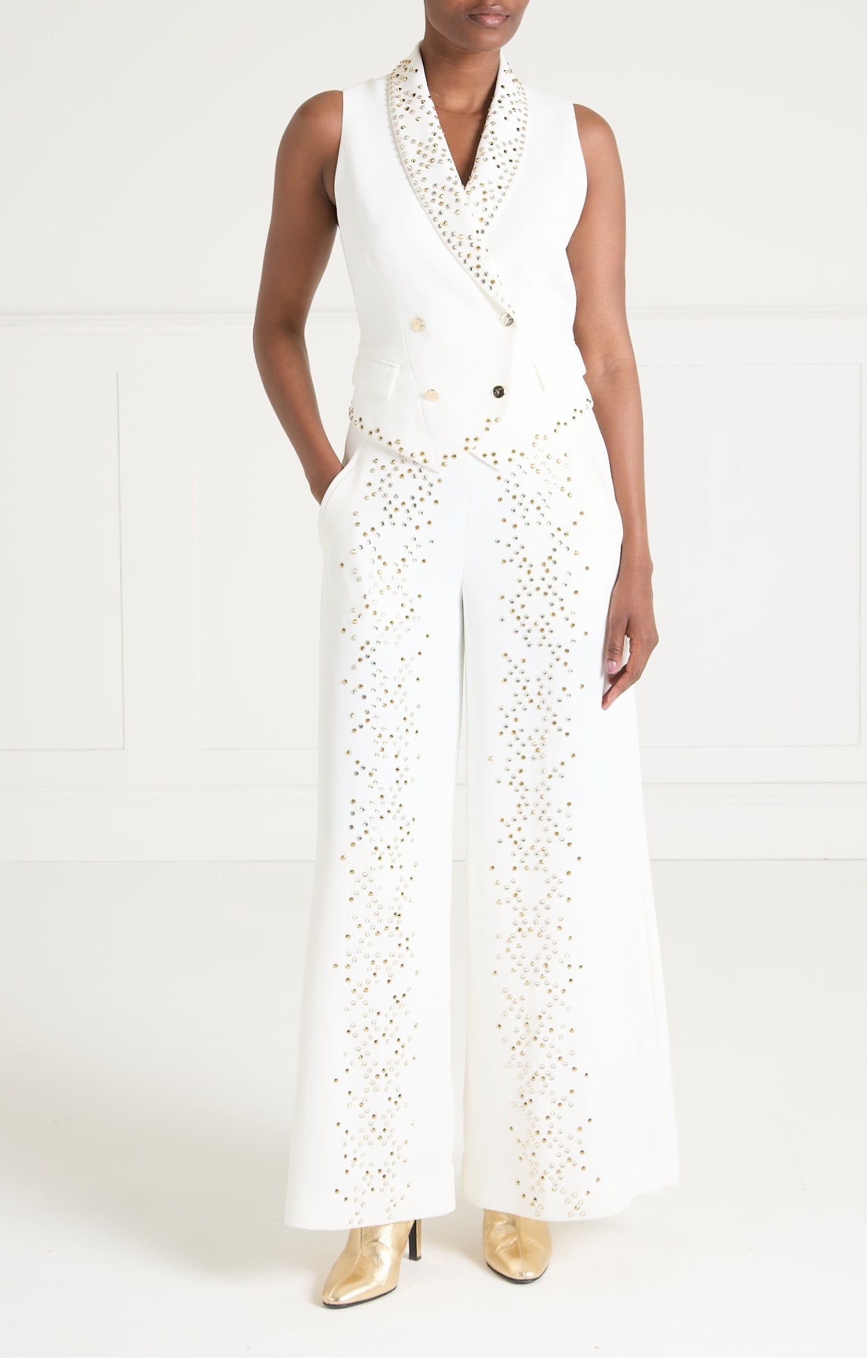 Oberon Waistcoat - Ivory