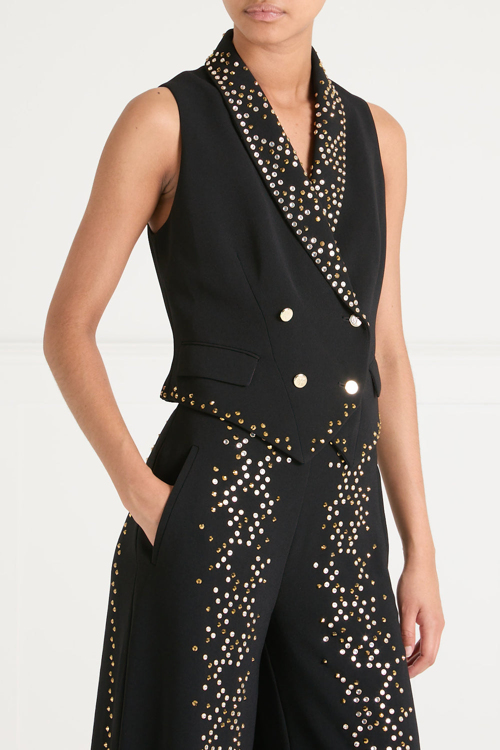 Oberon Waistcoat - Black