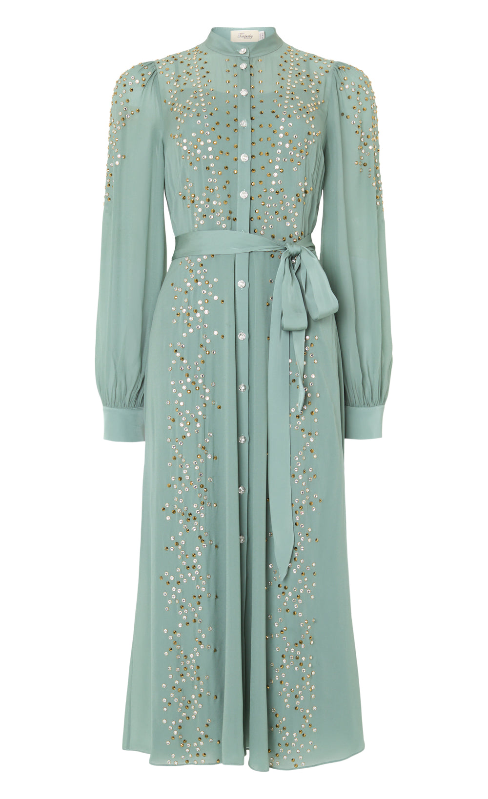 Oberon Shirt Dress - Jade Green