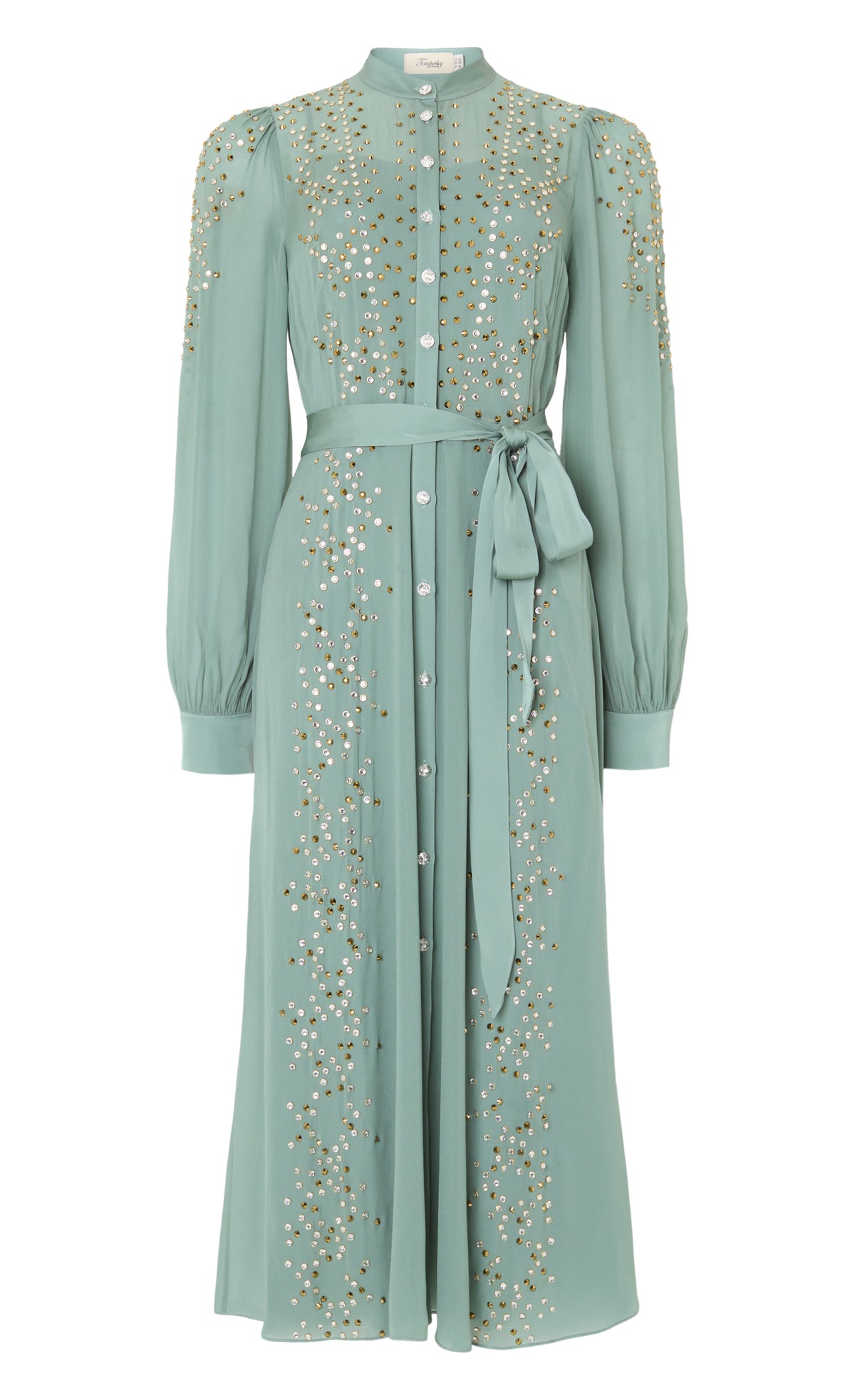 Oberon Shirt Dress - Jade Green