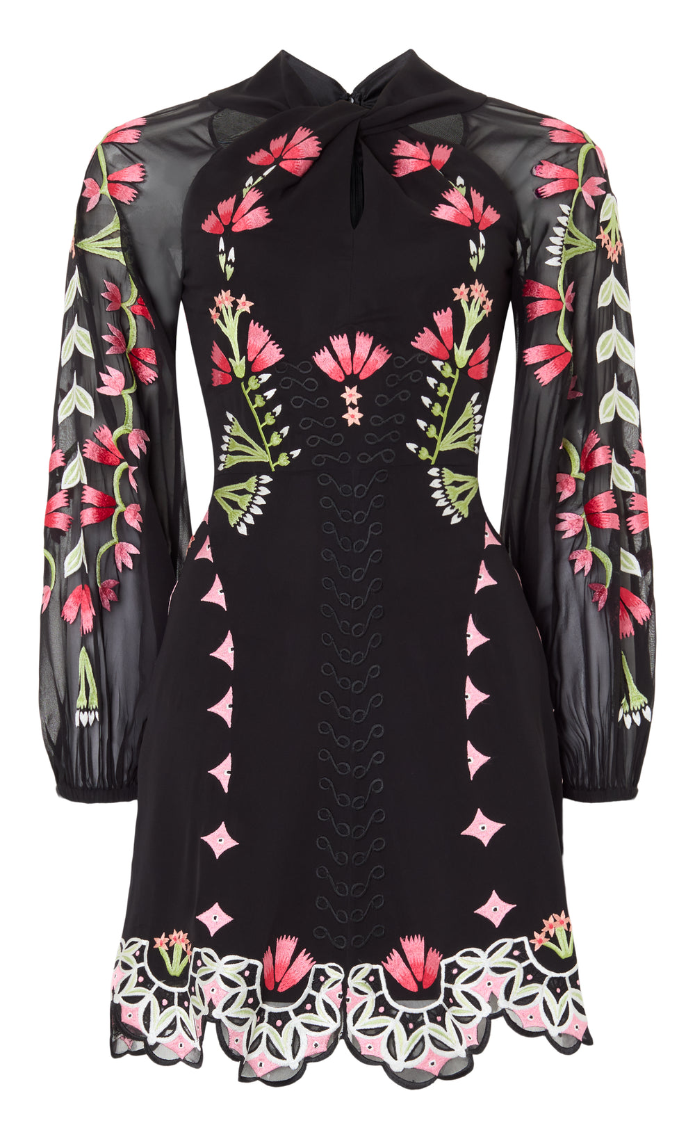 Rosalba Mini Dress - Black