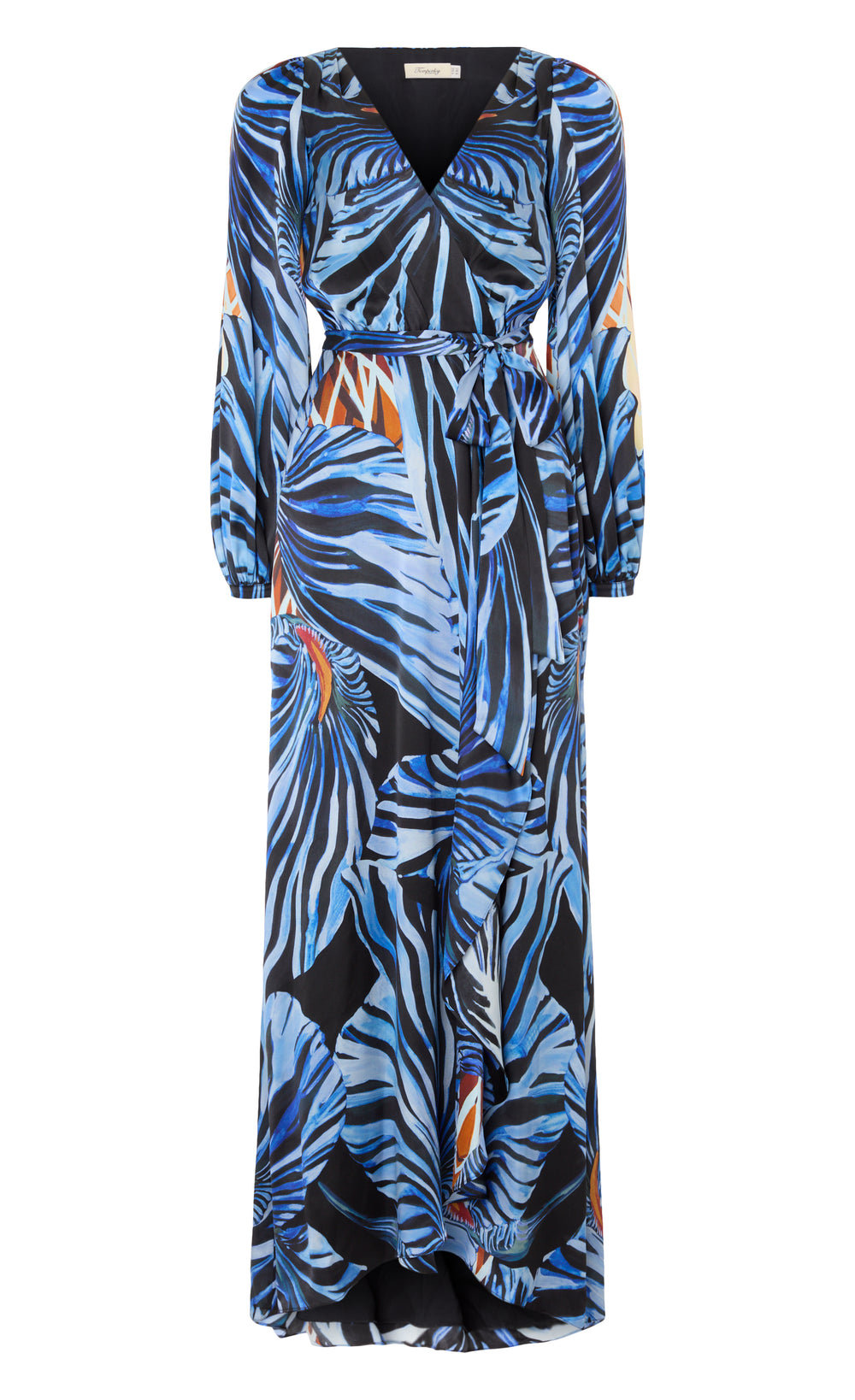 Titania Wrap Dress - Midnight Orchid