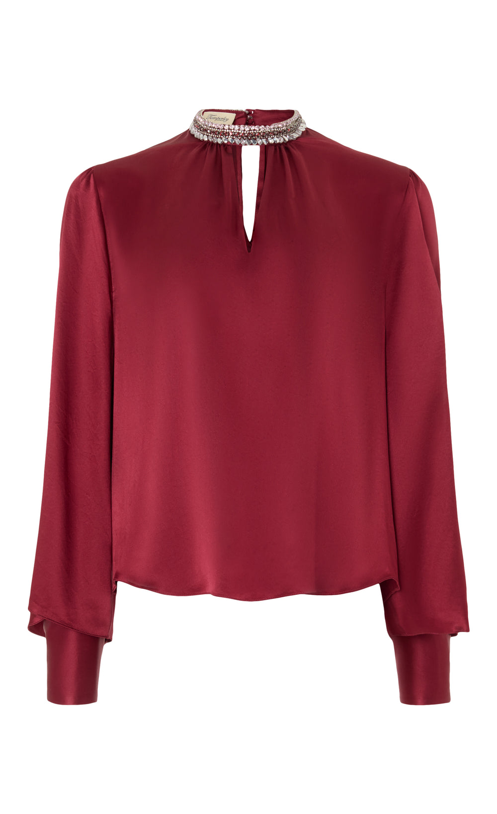Beatrice Blouse - Claret
