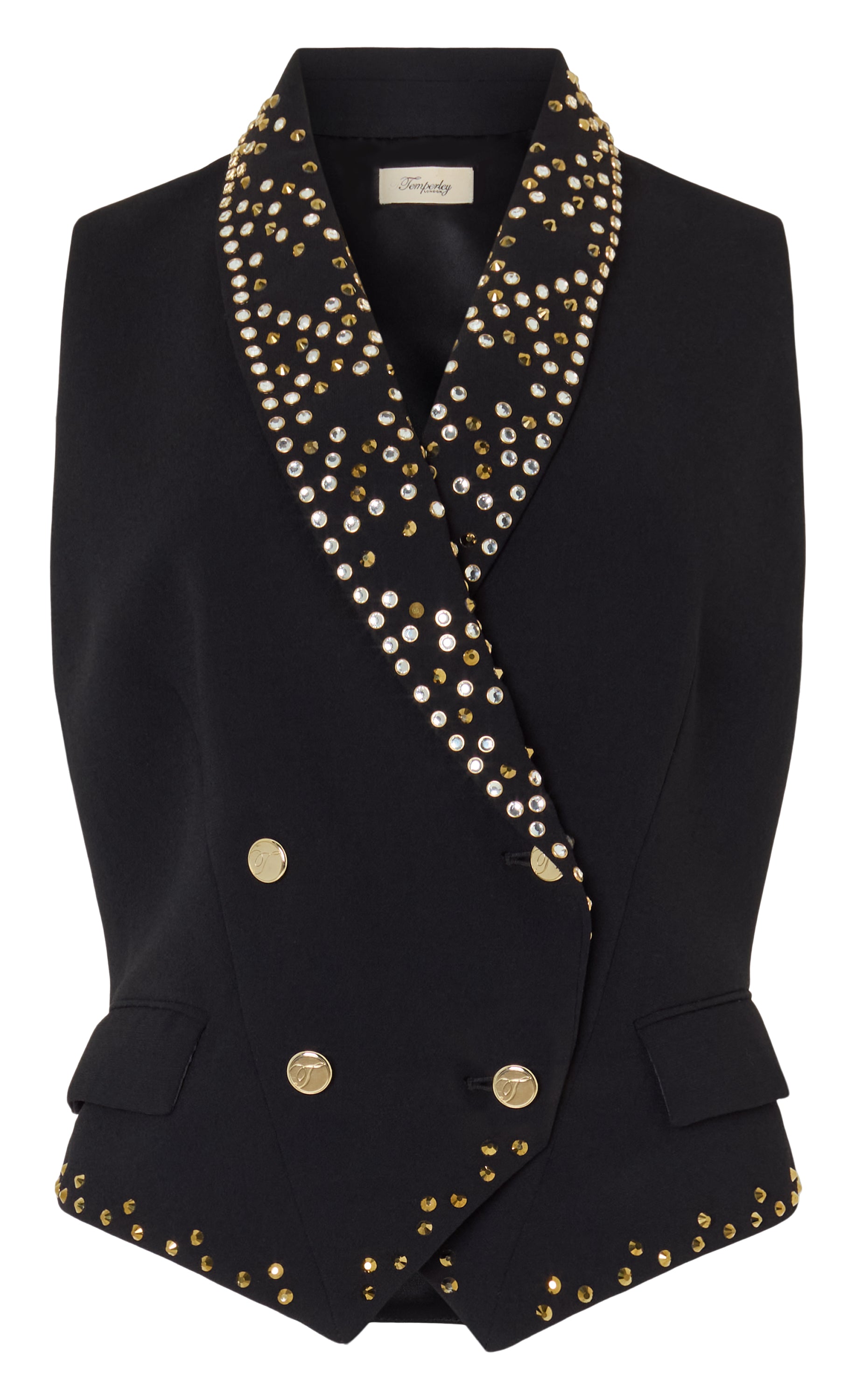Oberon Waistcoat - Black