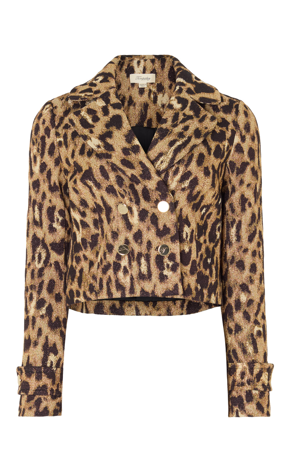 Amara Double-Breasted Jacket - Gold