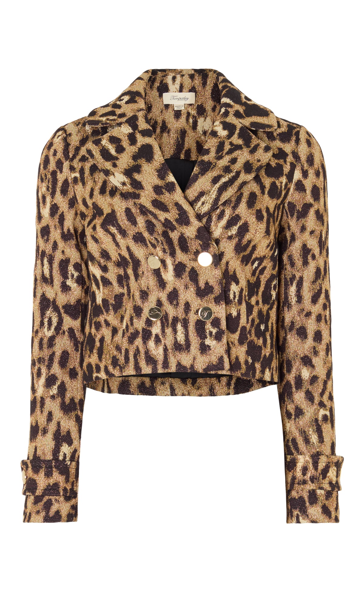 Amara Double-Breasted Jacket - Gold