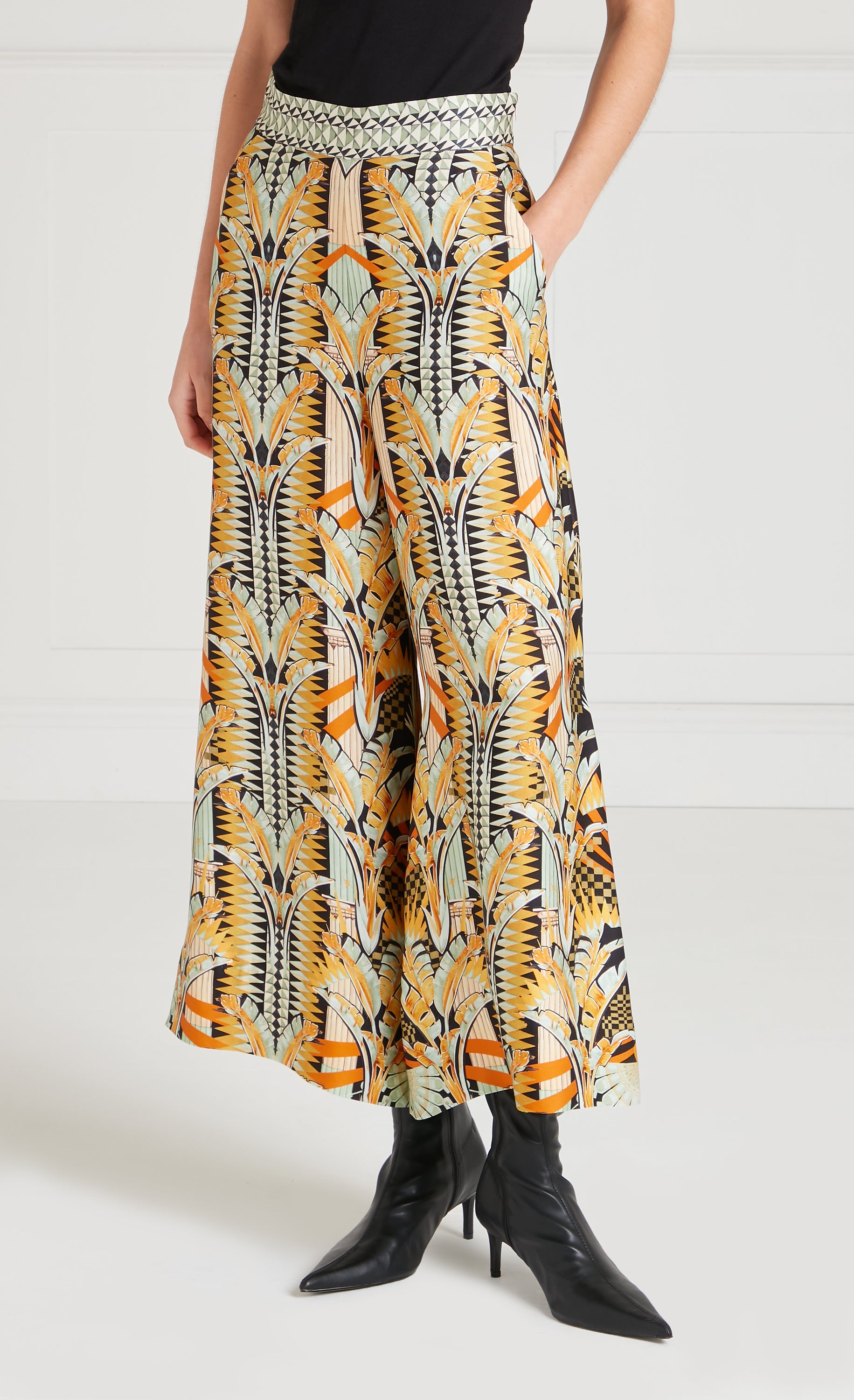 Odette Trousers - Yellow Mix