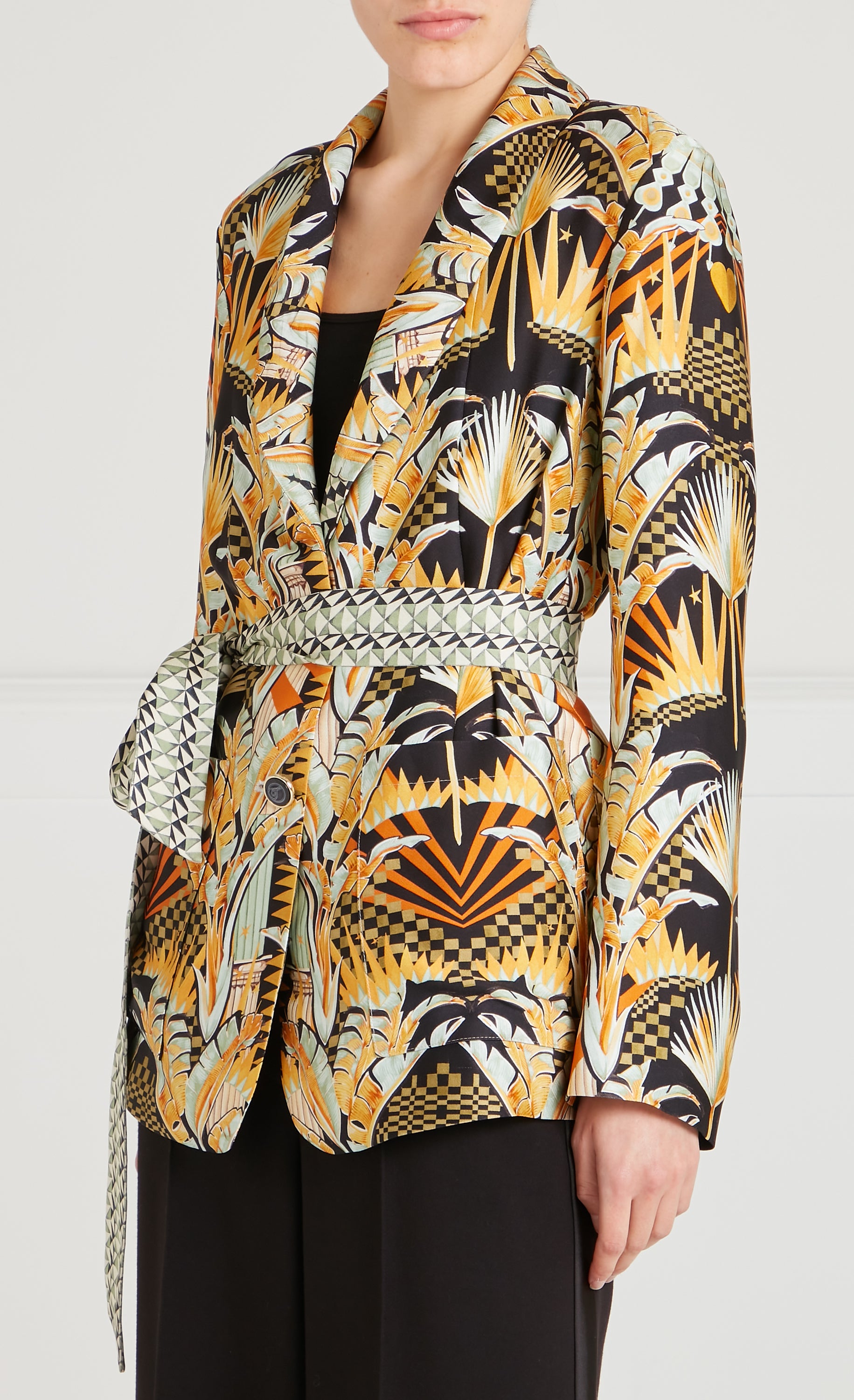 Odette Jacket - Yellow Mix