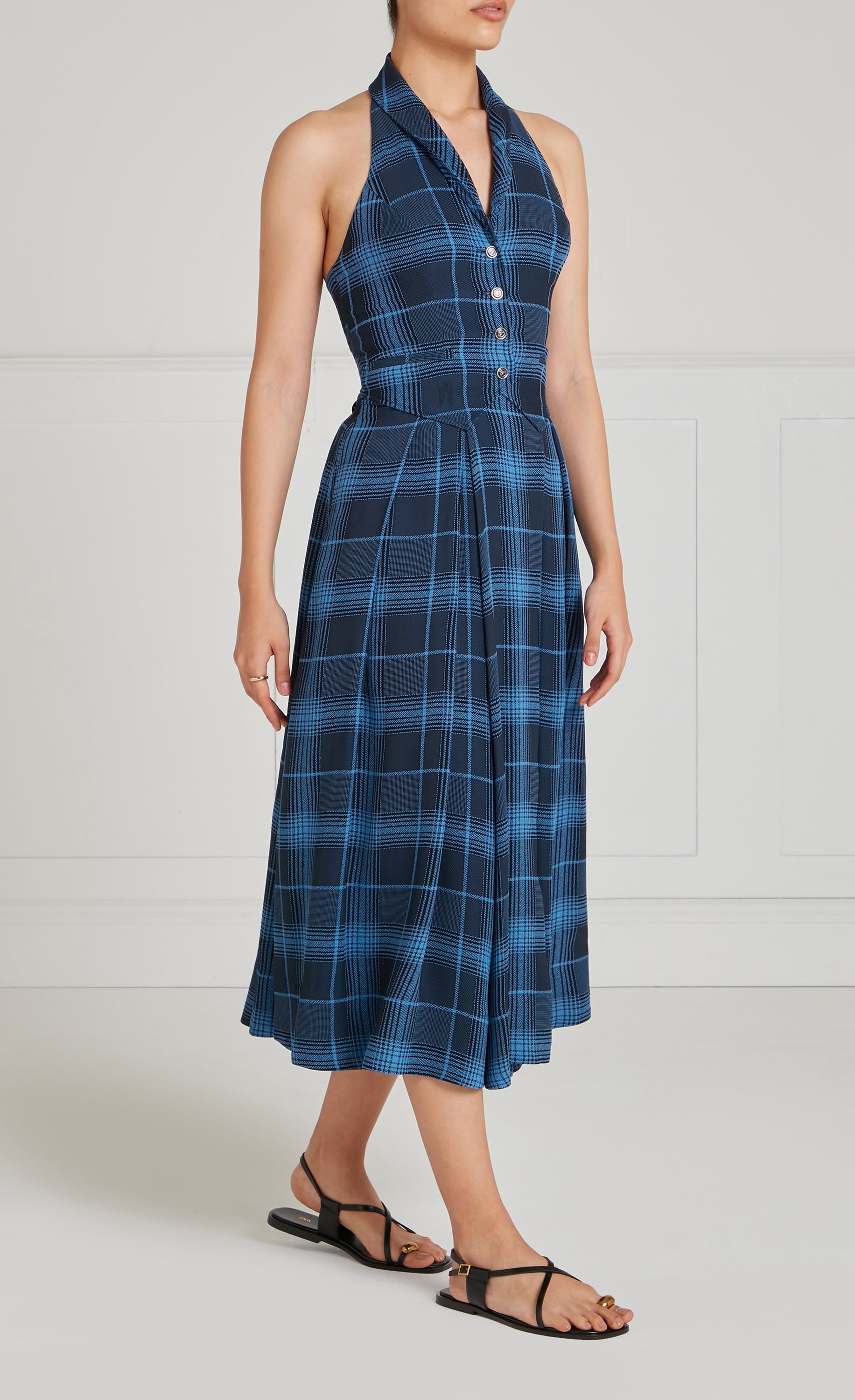 Plath Dress - Dark Blue