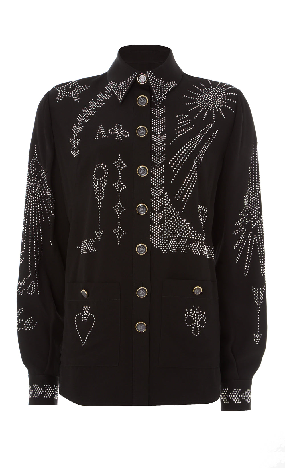 Villanelle Shirt Jacket - Black