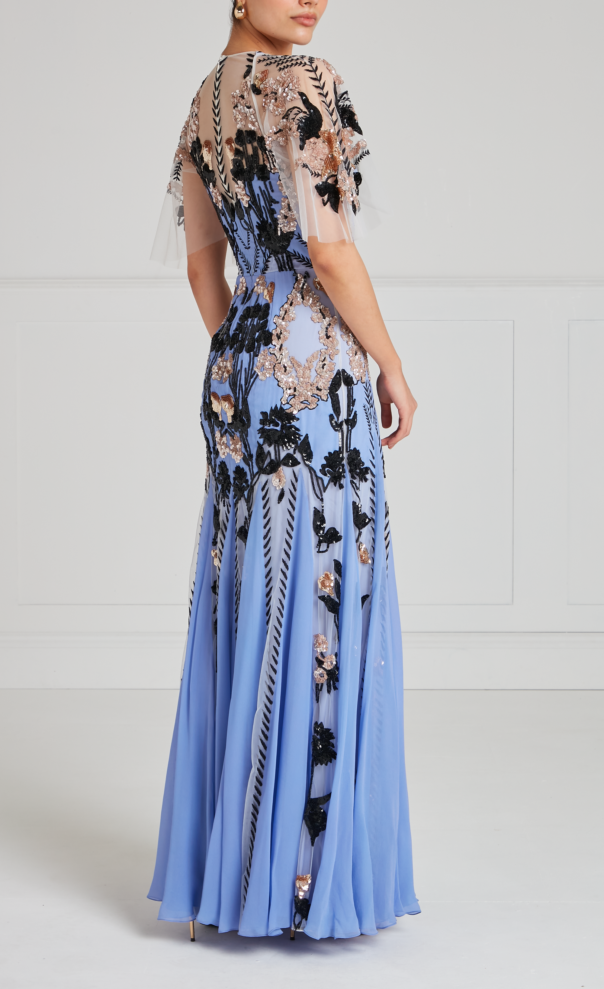 Gilded Gown - Lavender Blue