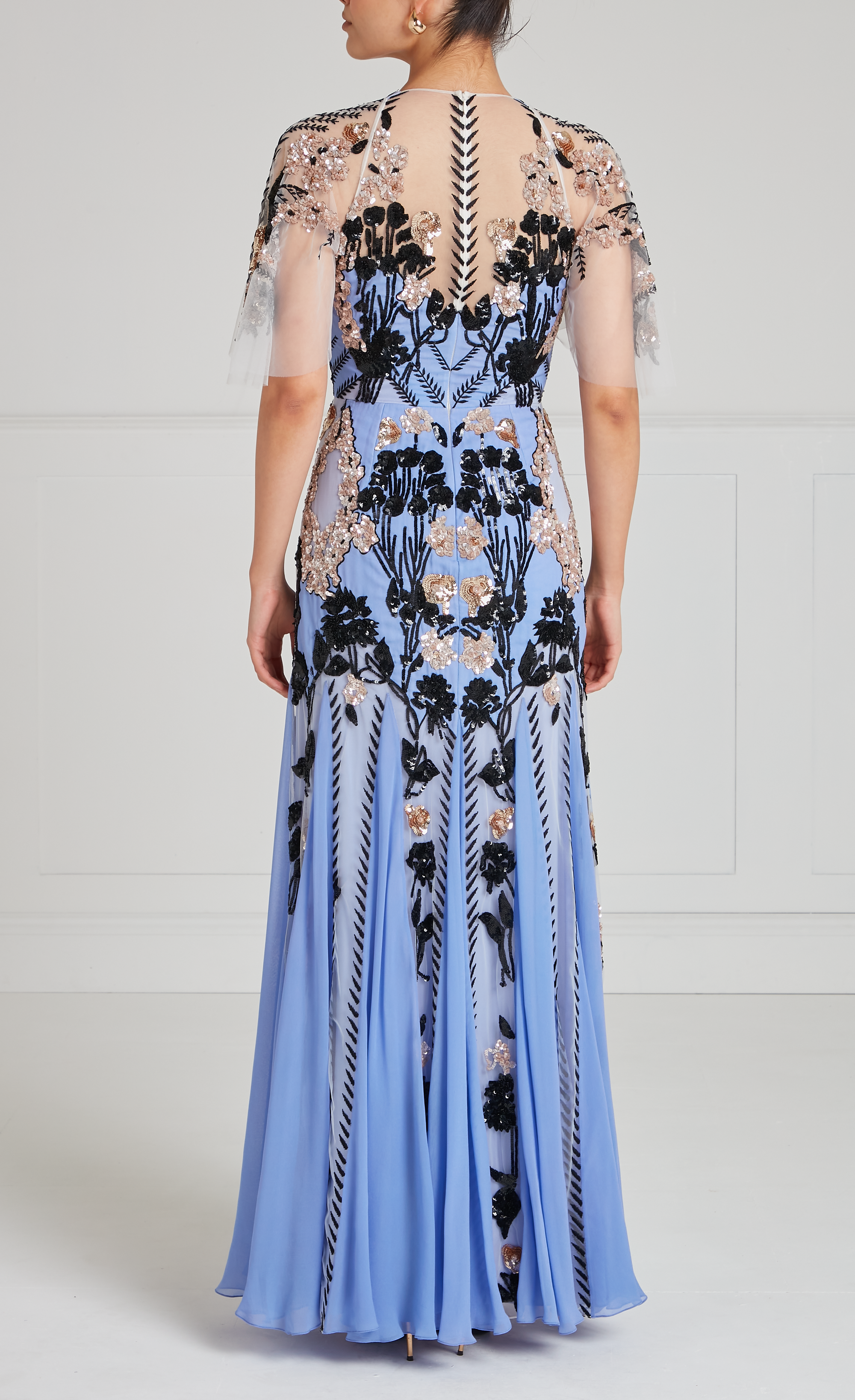 Gilded Gown - Lavender Blue