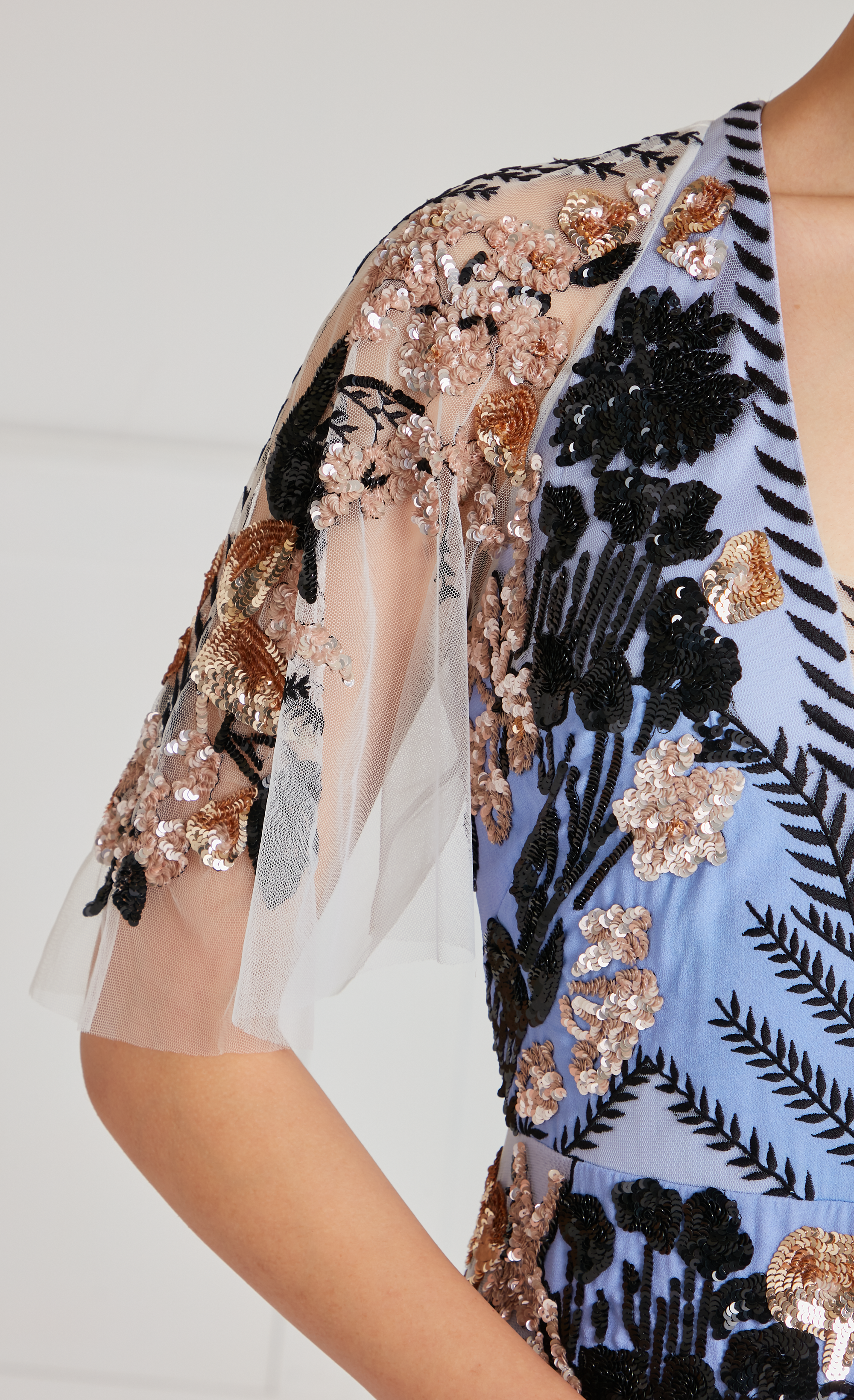 Gilded Gown - Lavender Blue