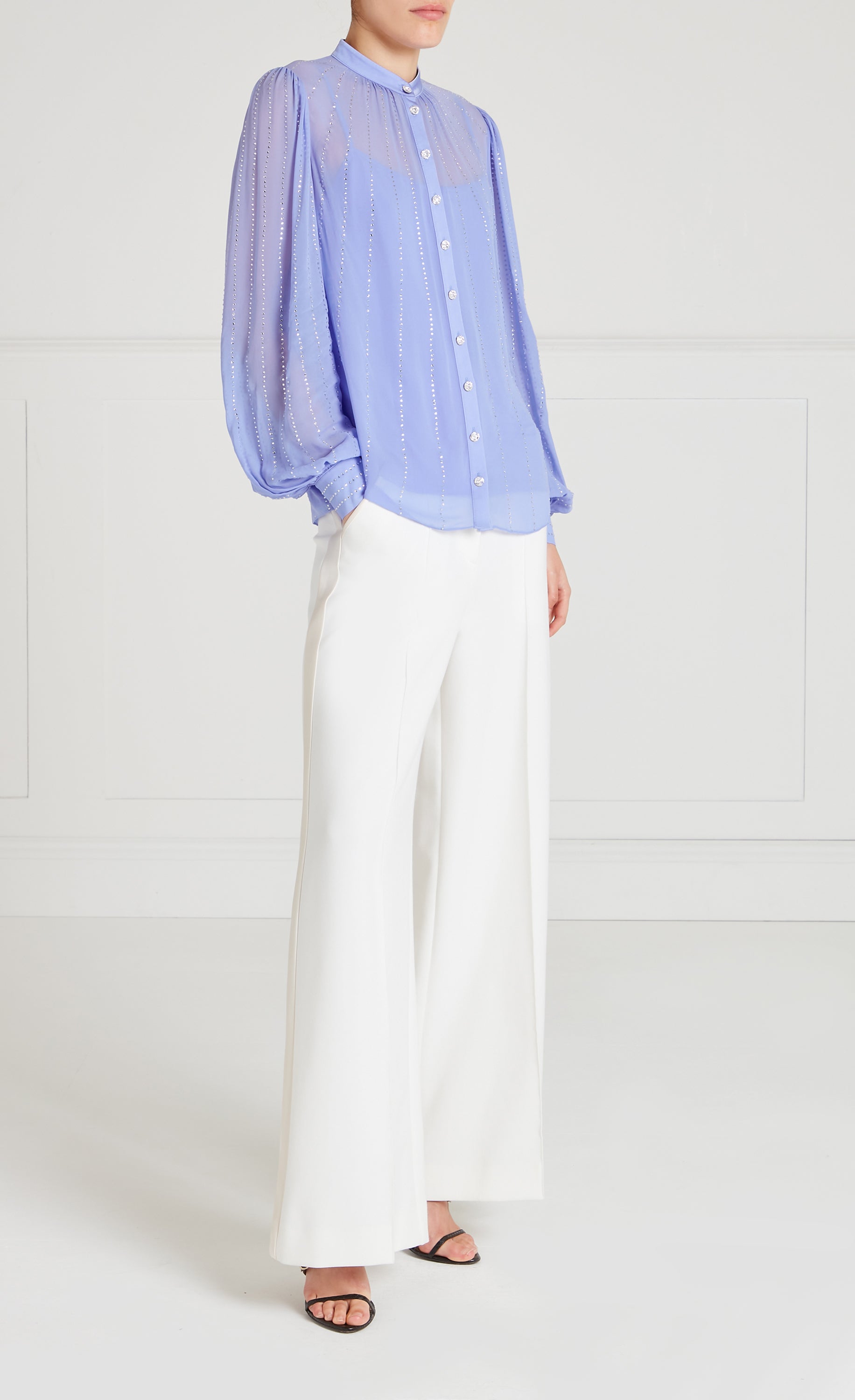 Villanelle Shirt - Lavender Blue