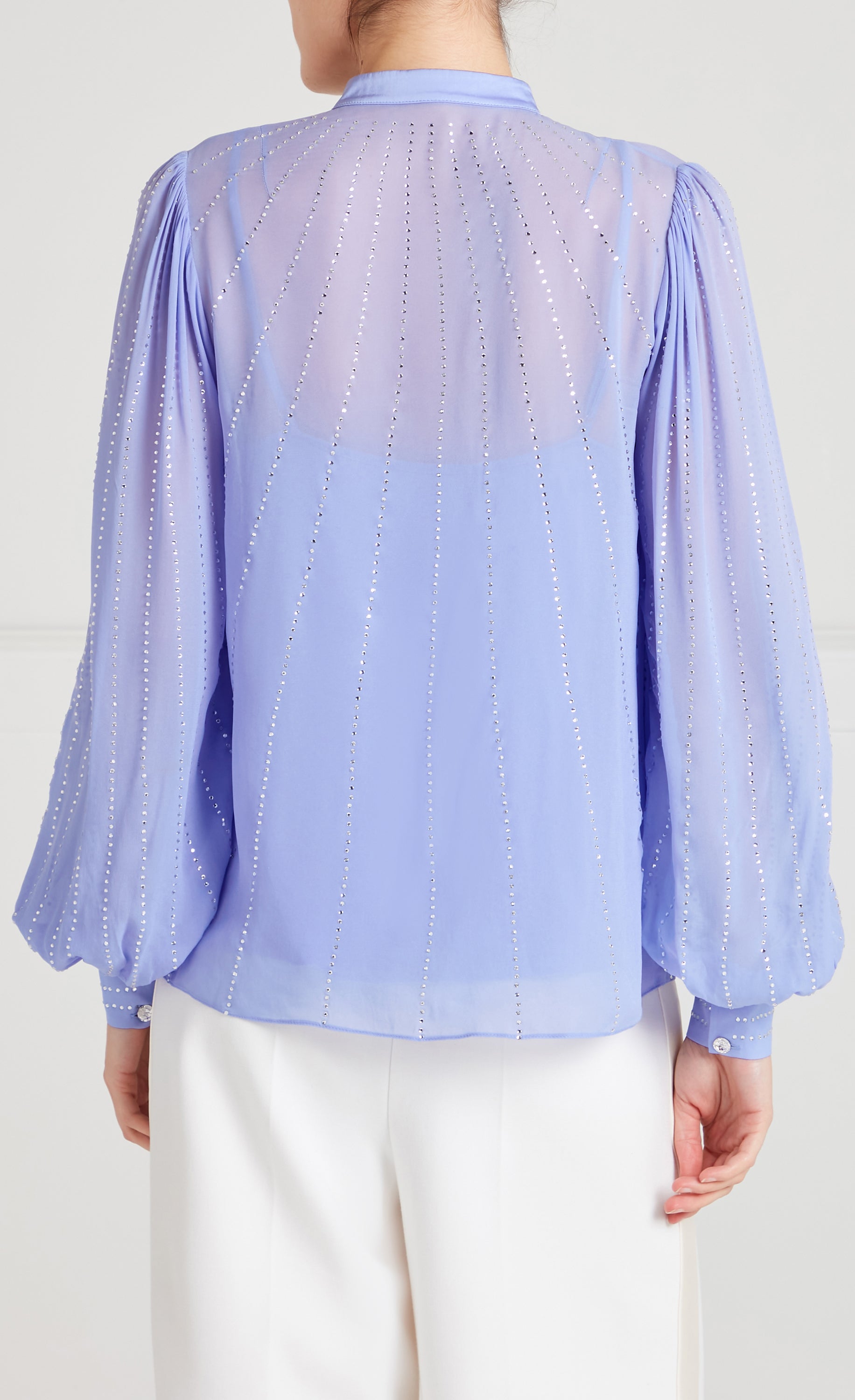 Villanelle Shirt - Lavender Blue