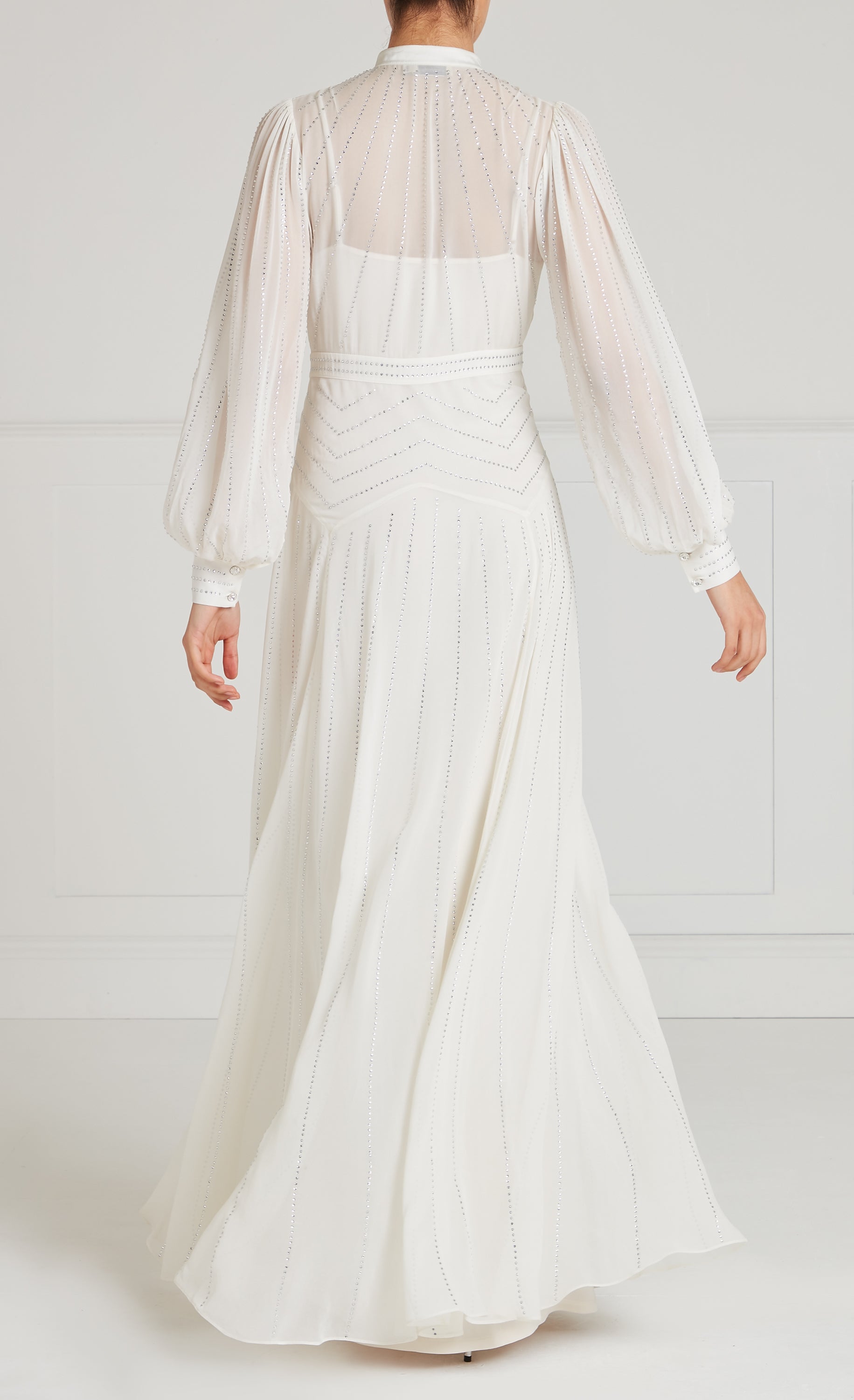 Villanelle Full Length Dress - Ivory | Dresses & Jumpsuits