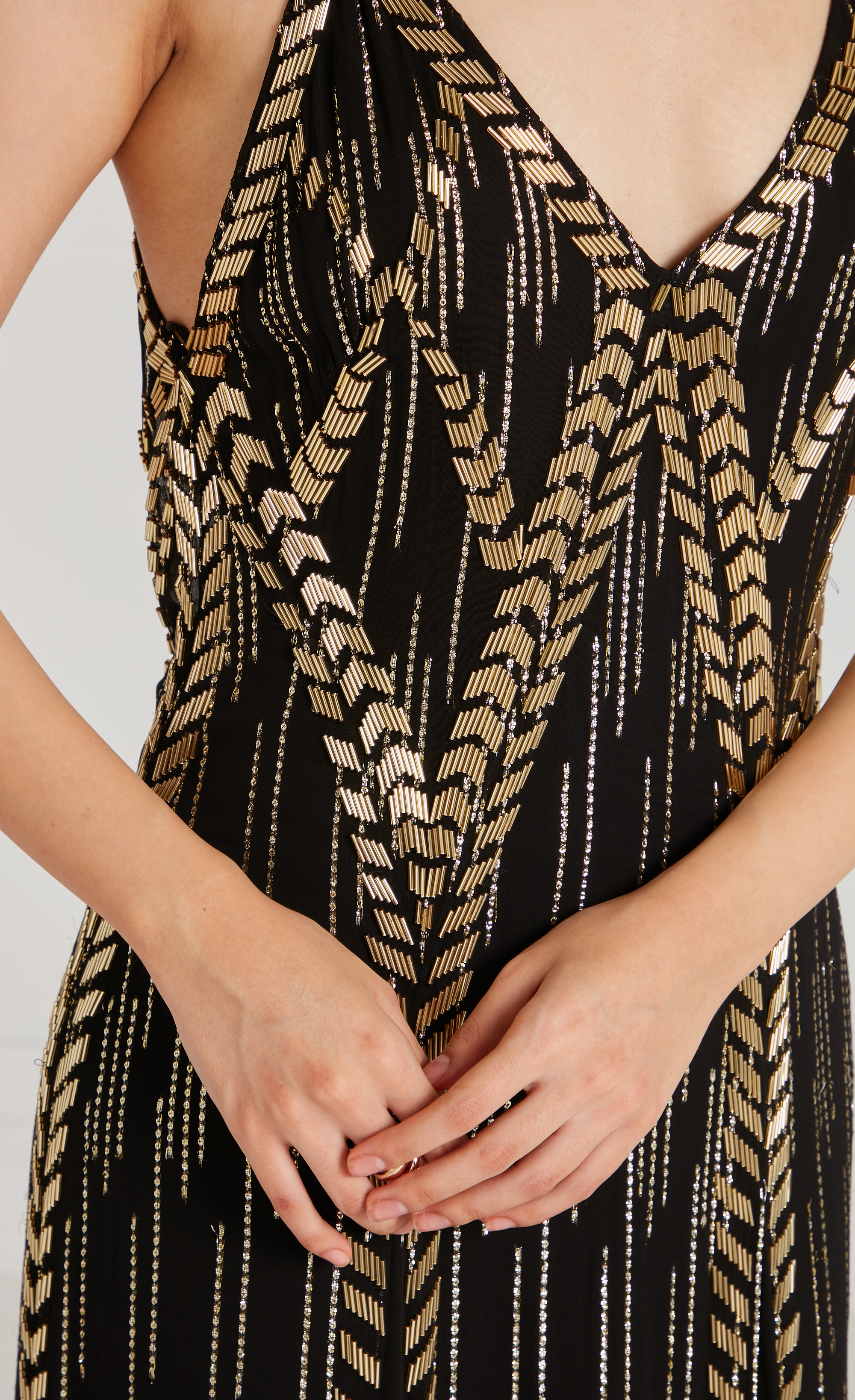 Viola Strappy Dress - Black