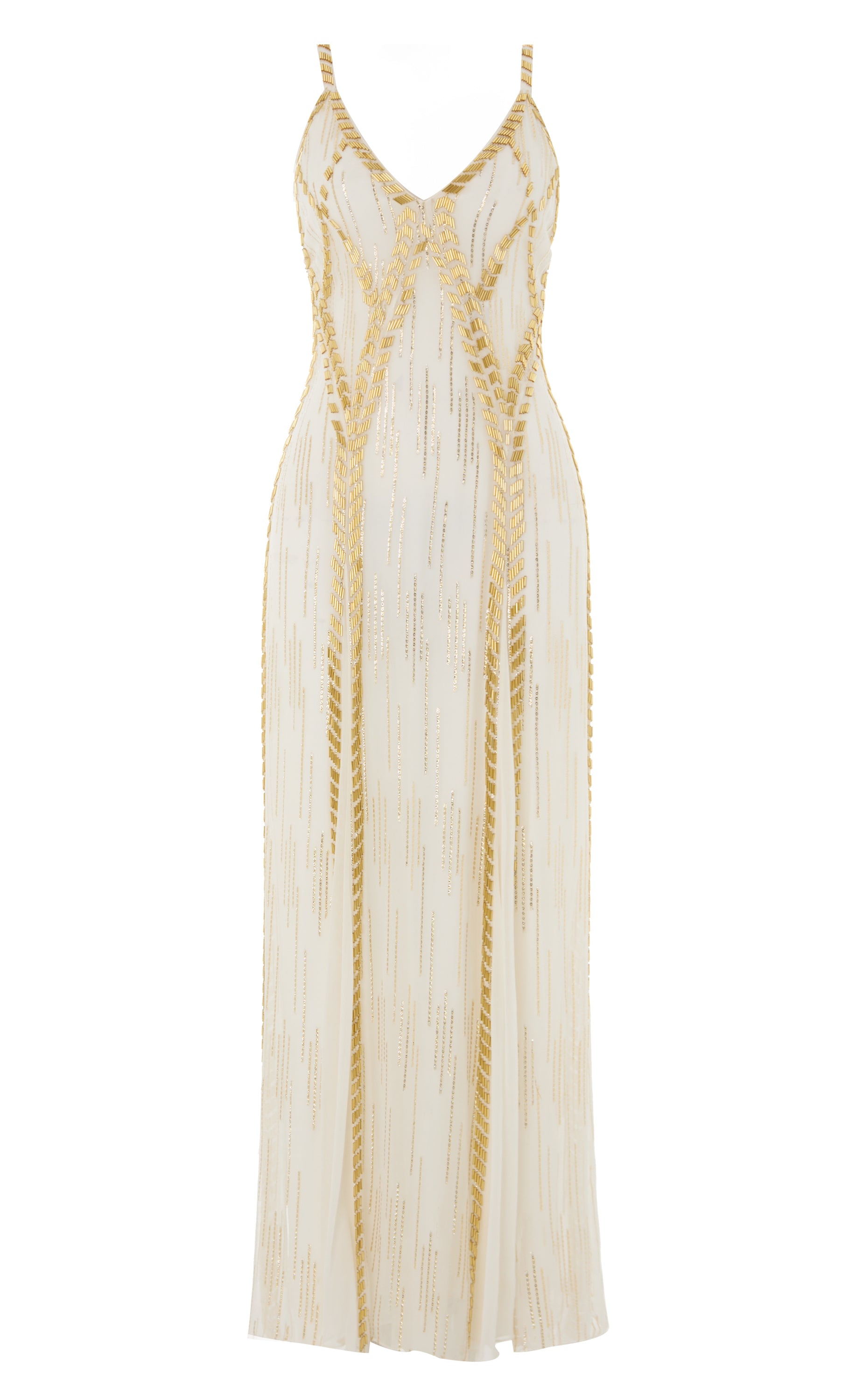 Viola Strappy Dress - Ivory