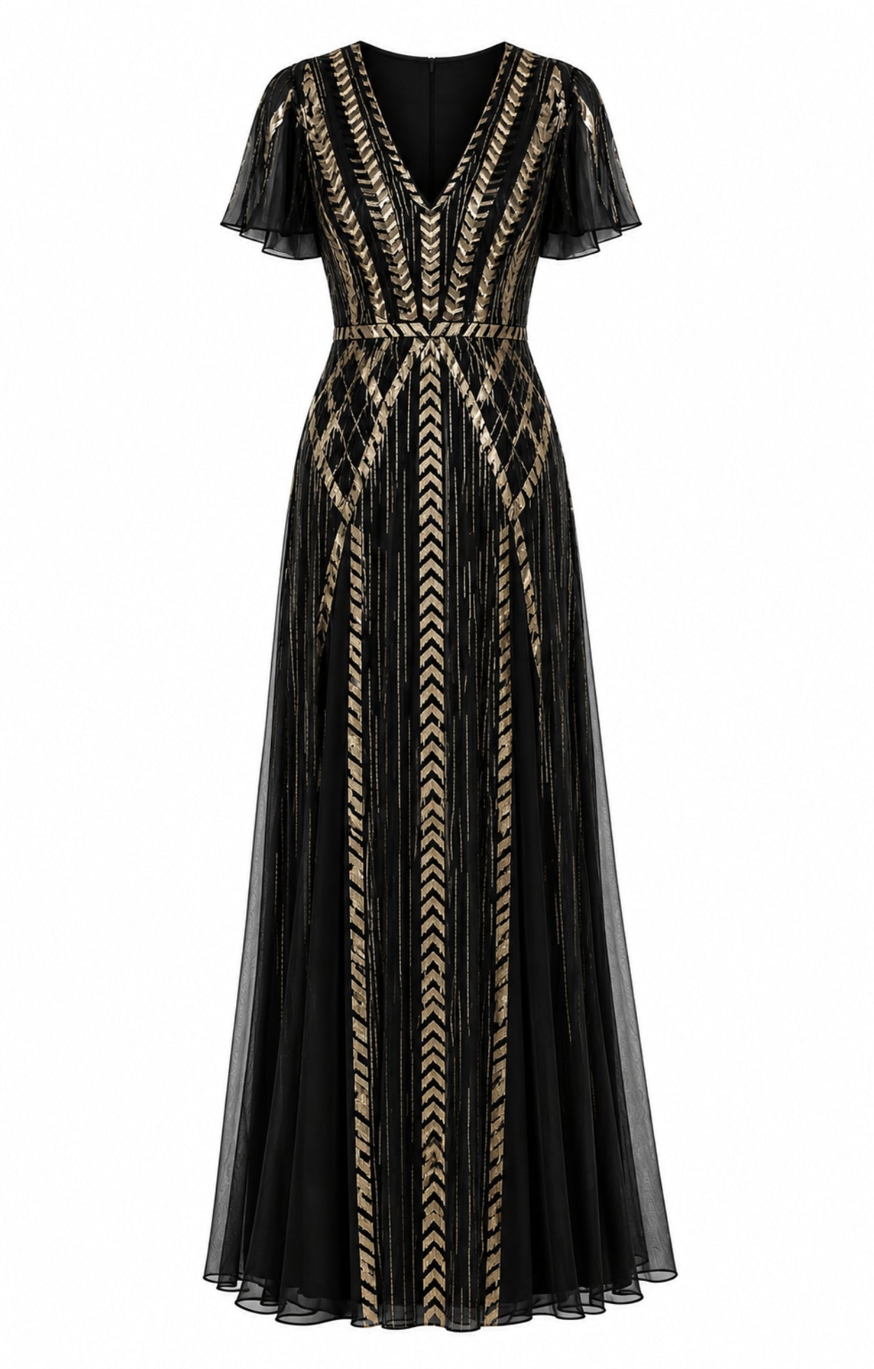 Viola Gown - Black