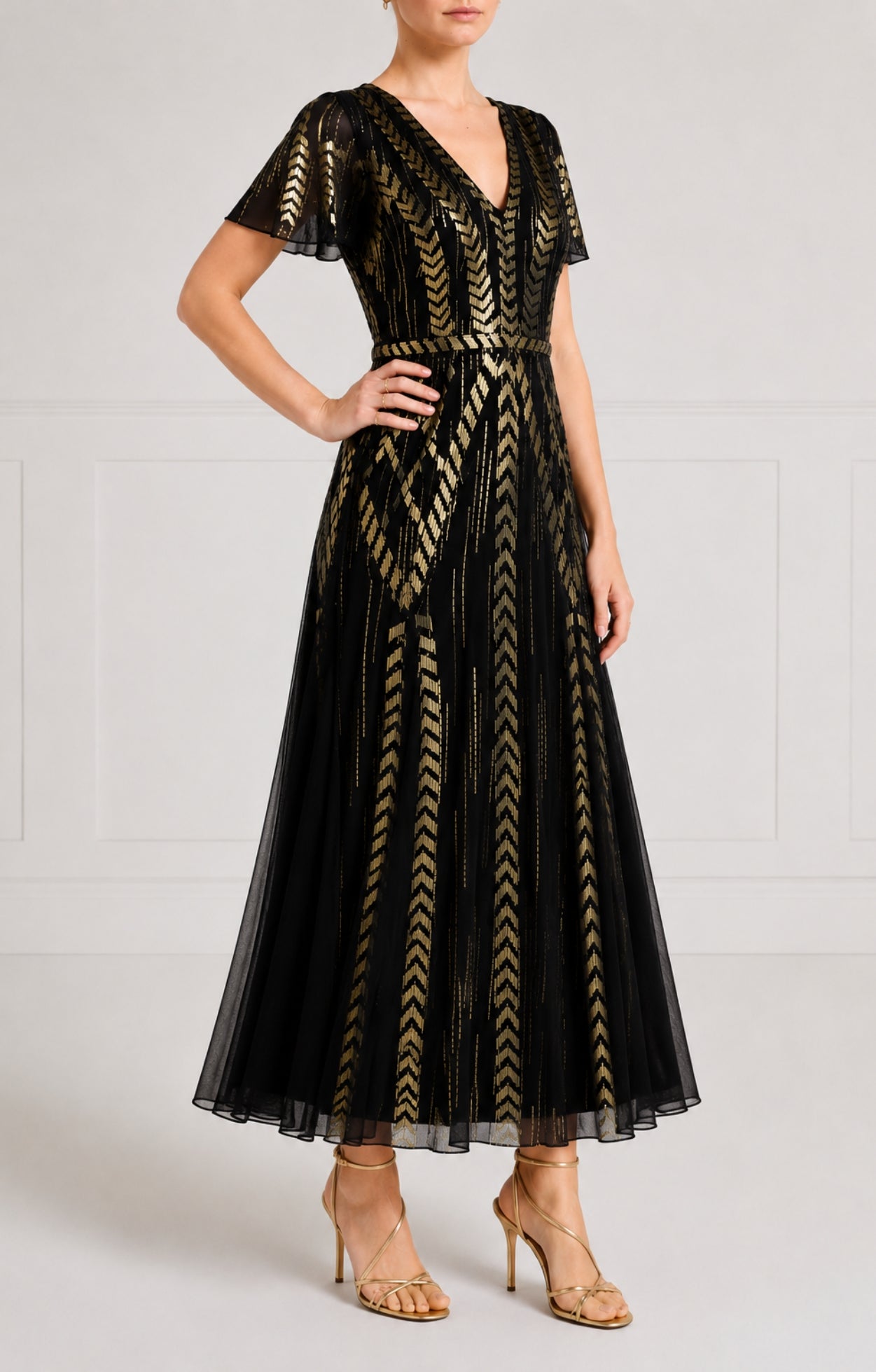 Viola Gown - Black