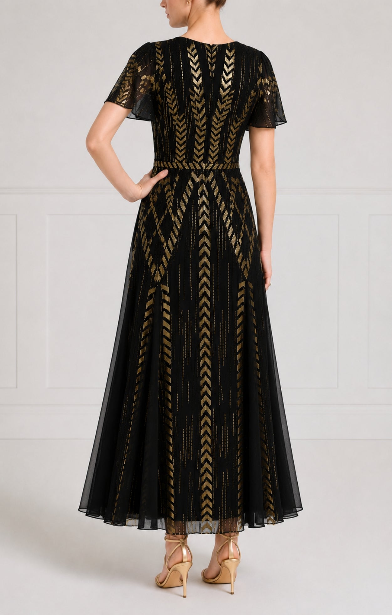 Viola Gown - Black