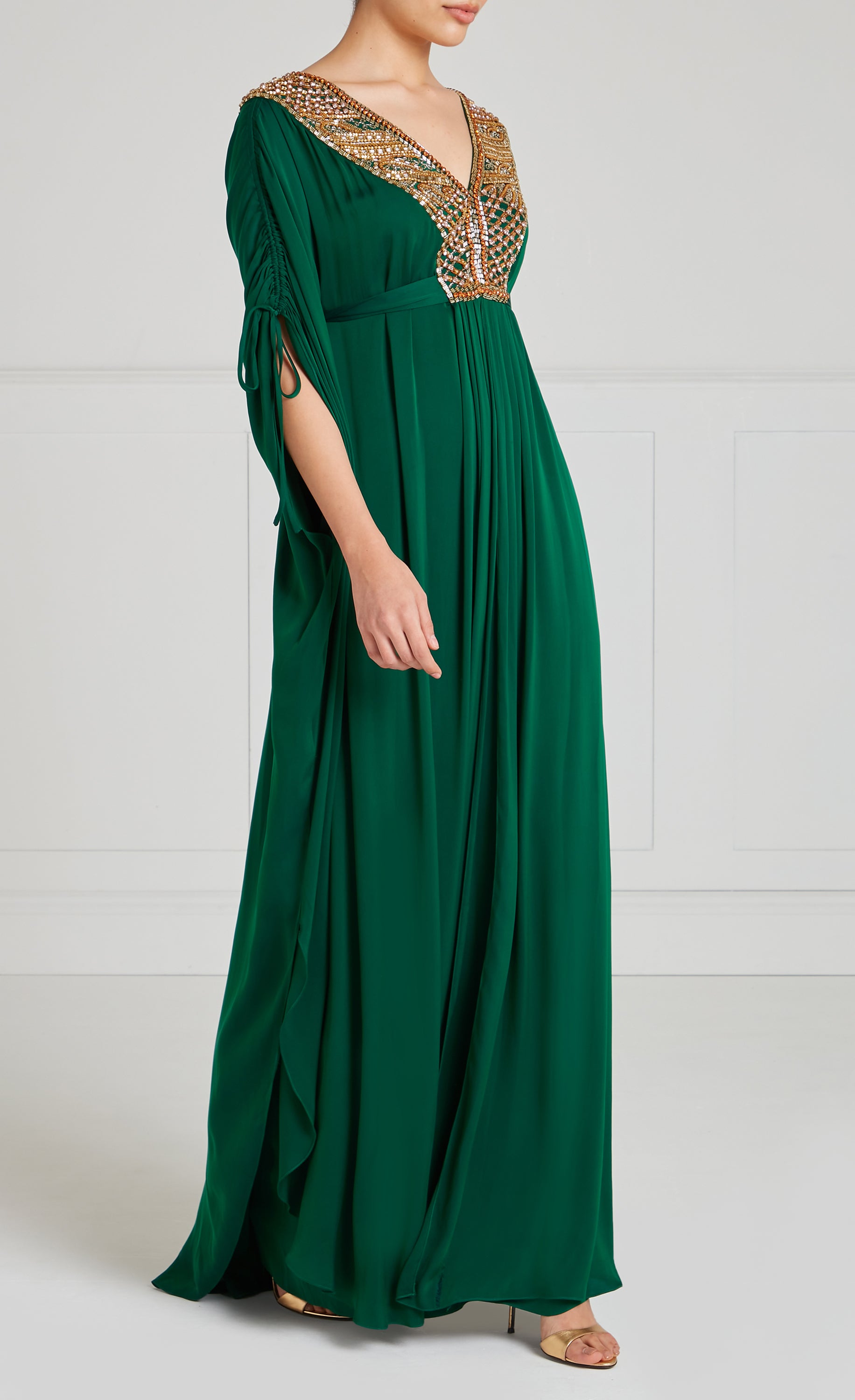 Parisa Gown - Emerald