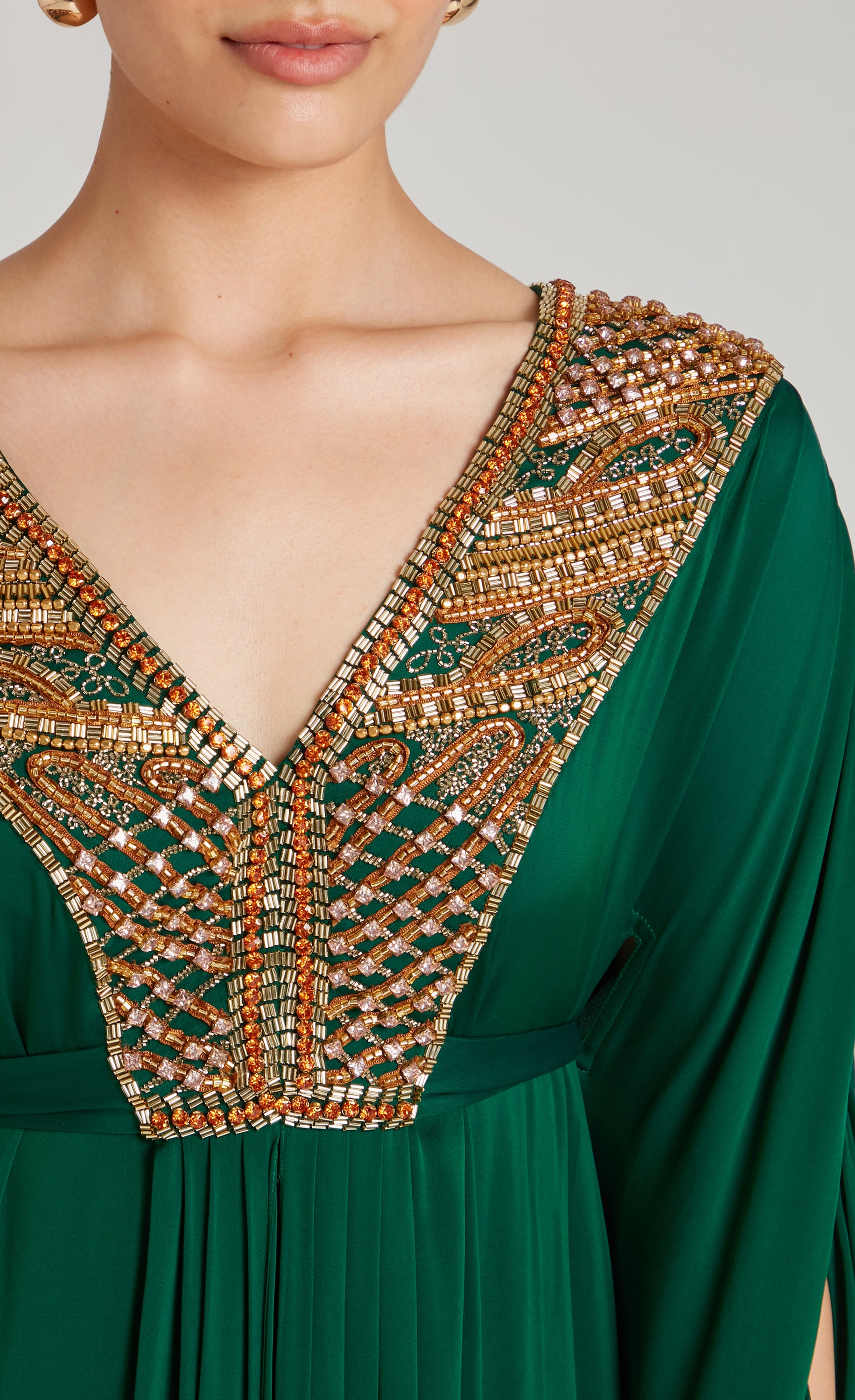 Parisa Gown - Emerald