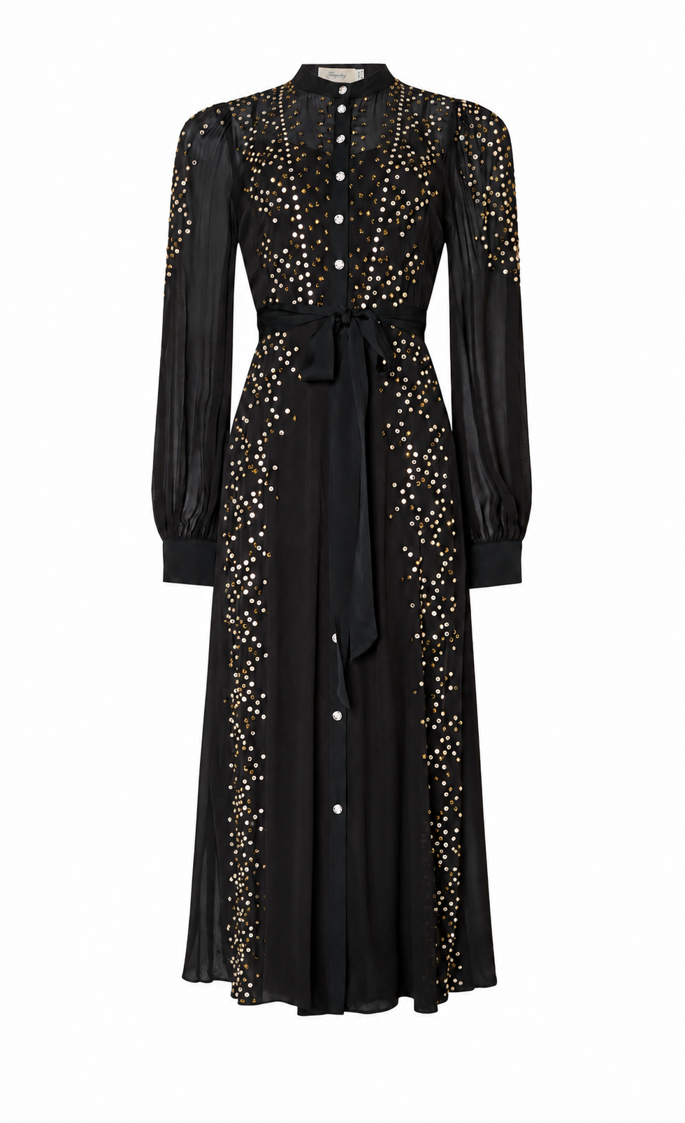Oberon Shirt Dress - Black