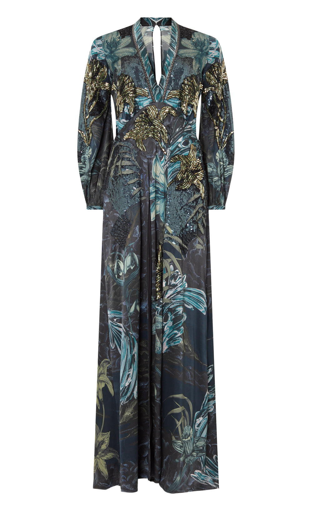 Nerissa Gown - Sapphire Blue