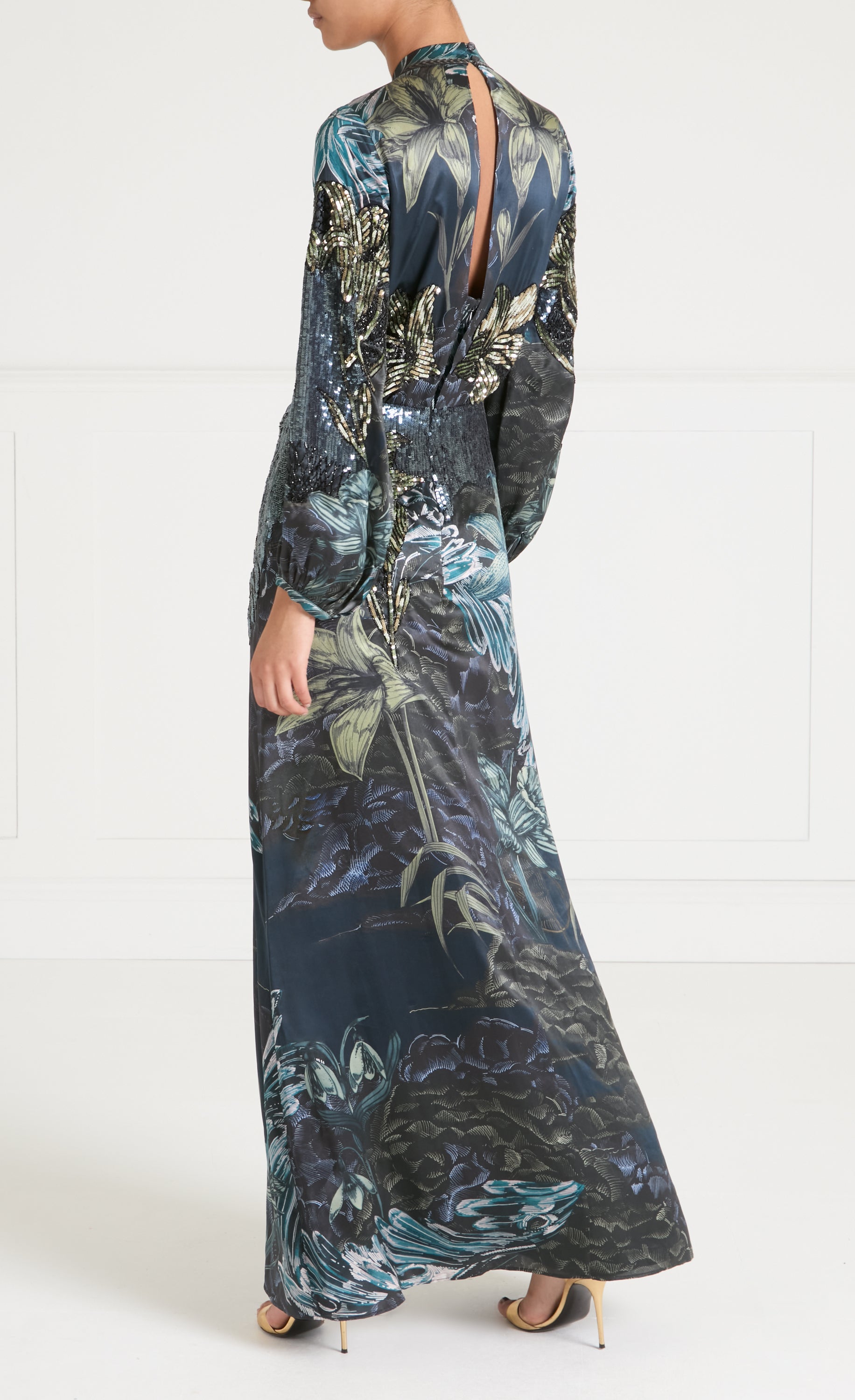 Nerissa Gown - Sapphire Blue