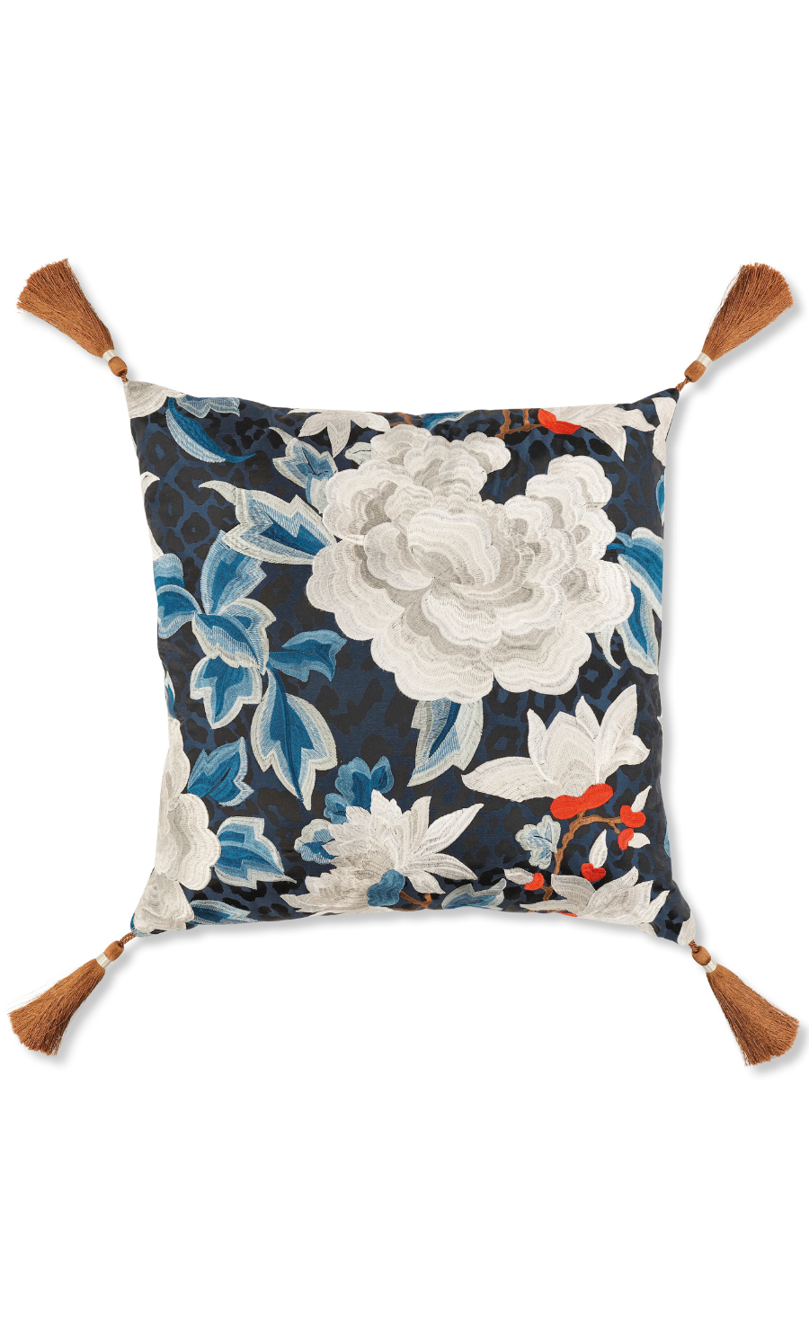 Lavinia Embroidery Cushion - Twilight