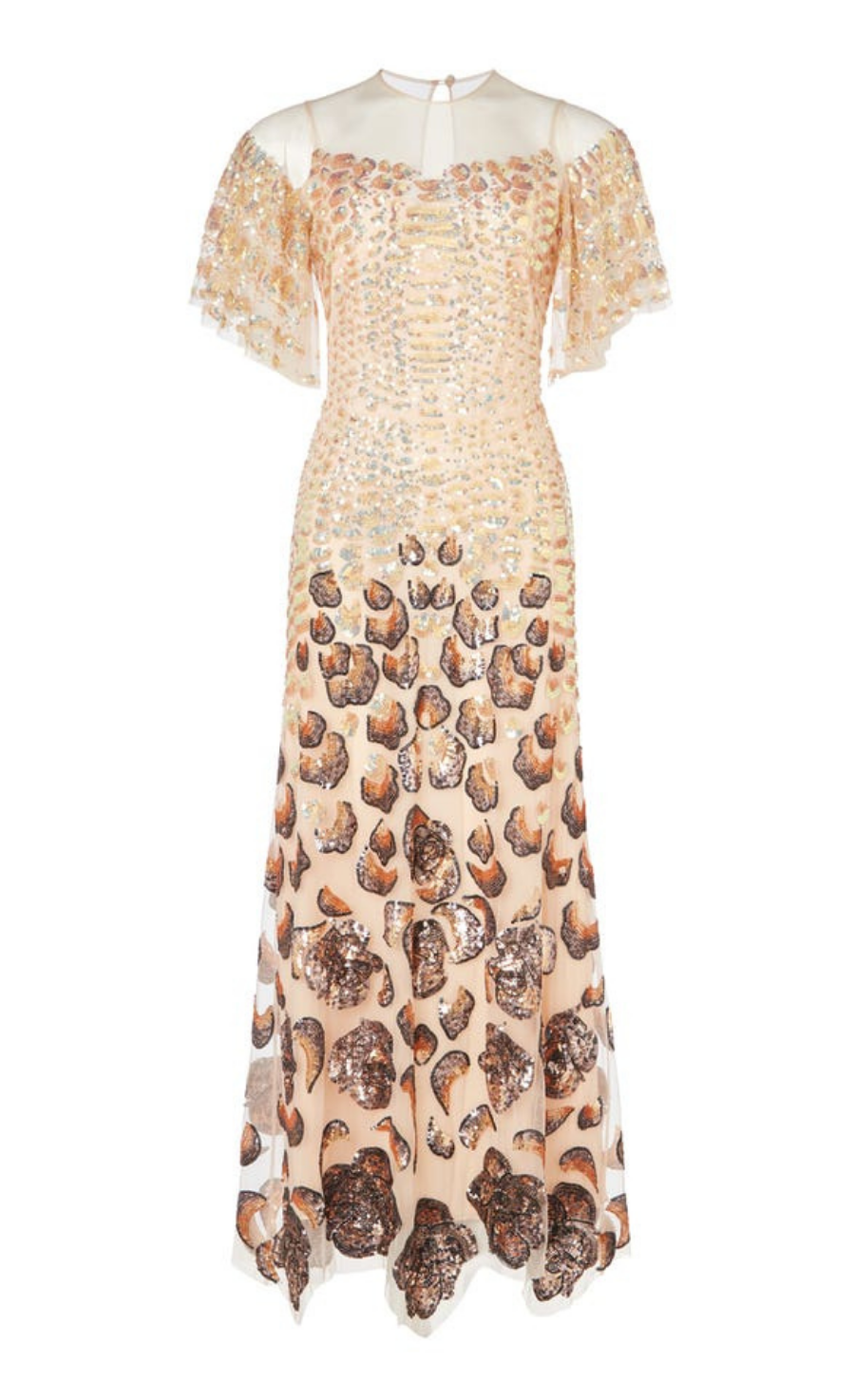 Piper Dress - Iridescent Gold